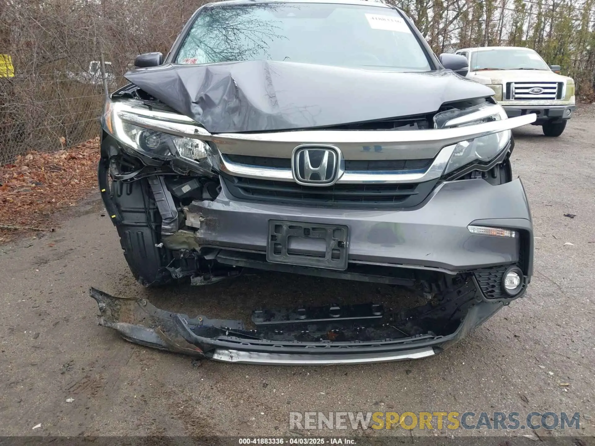 6 Photograph of a damaged car 5FNYF6H58MB021982 HONDA PILOT 2021