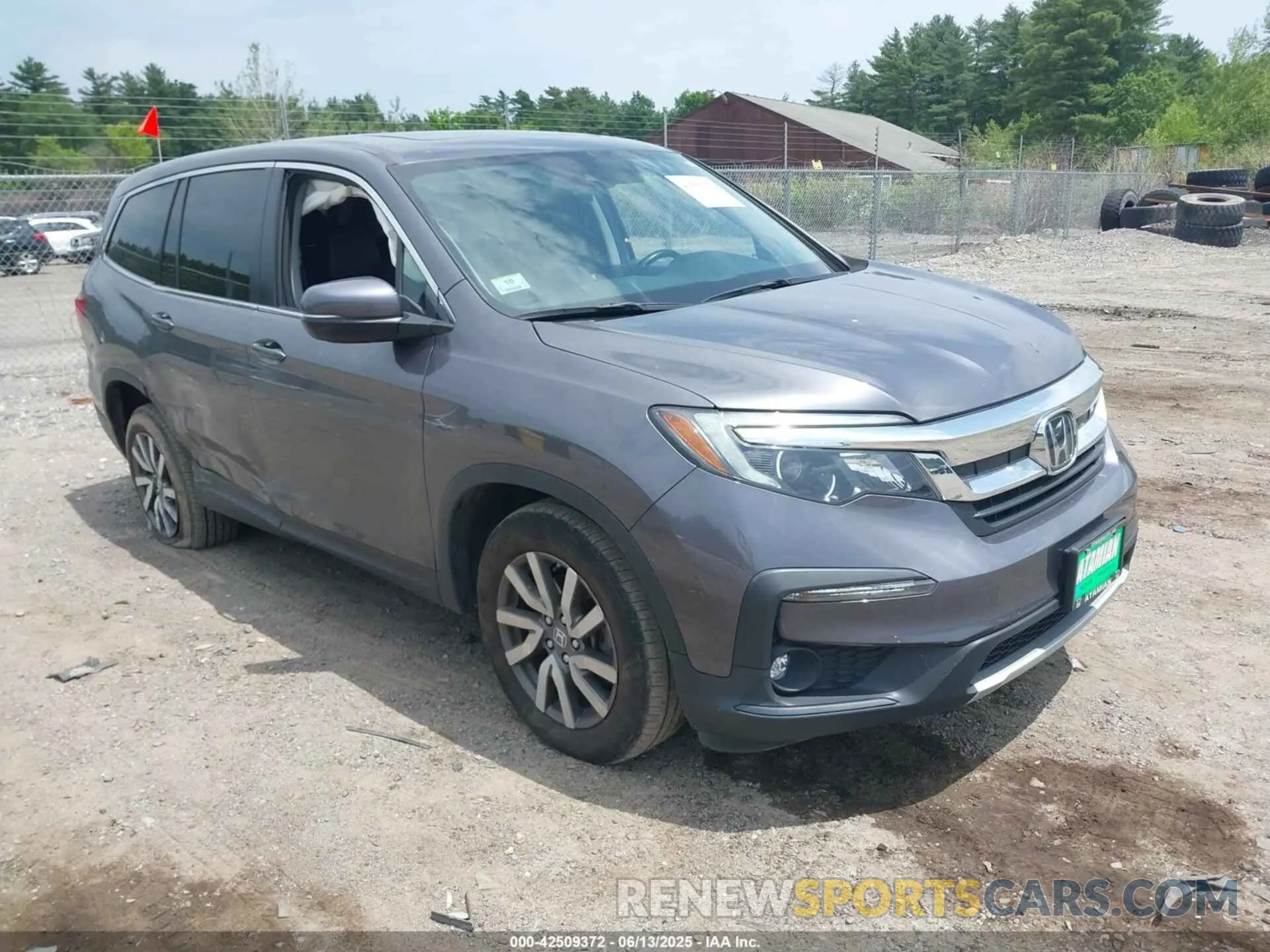 1 Фотография поврежденного автомобиля 5FNYF6H58MB067005 HONDA PILOT 2021