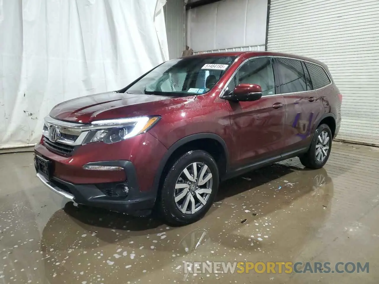 1 Фотография поврежденного автомобиля 5FNYF6H58MB090087 HONDA PILOT 2021