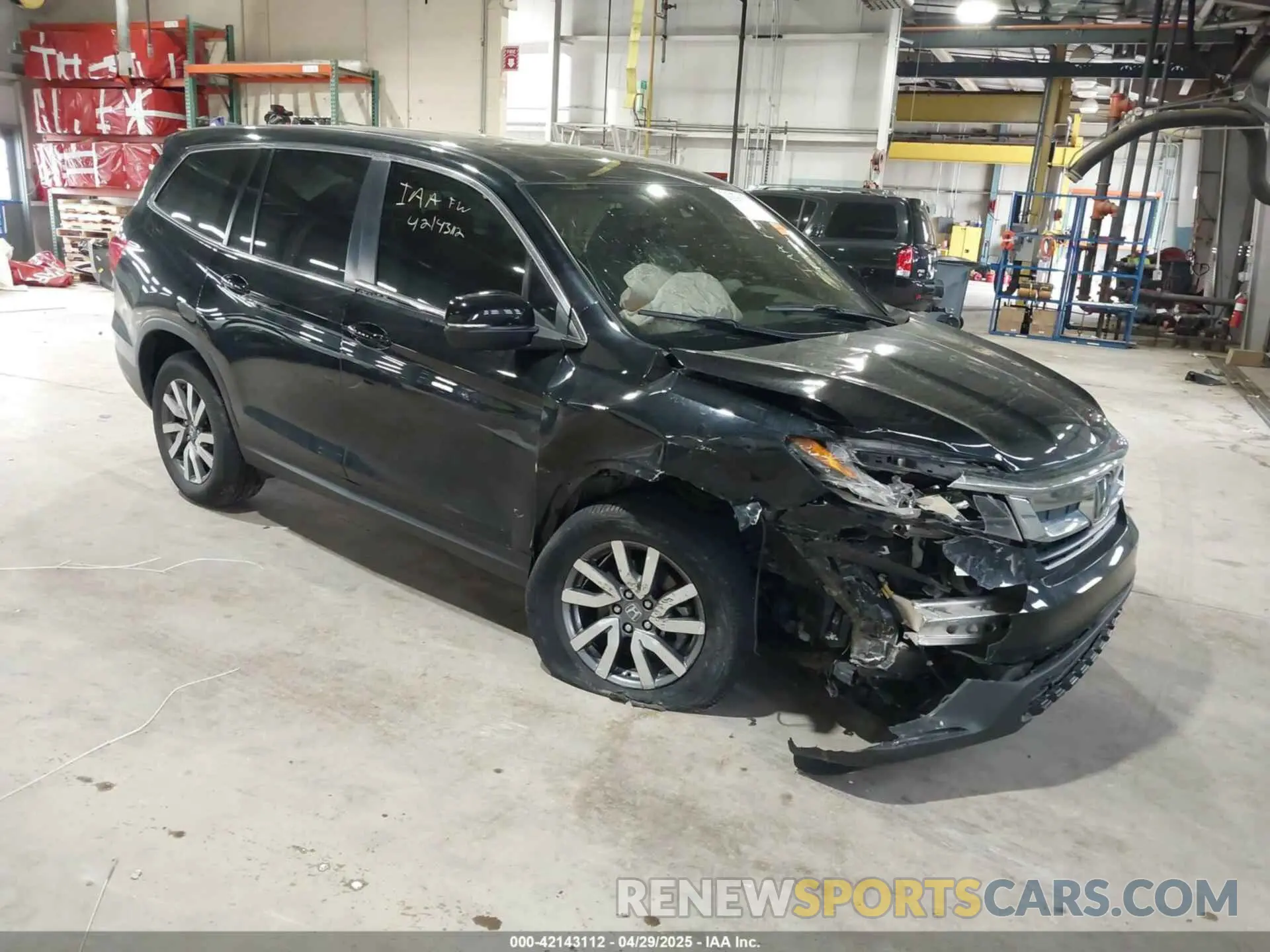 1 Фотография поврежденного автомобиля 5FNYF6H58MB092860 HONDA PILOT 2021