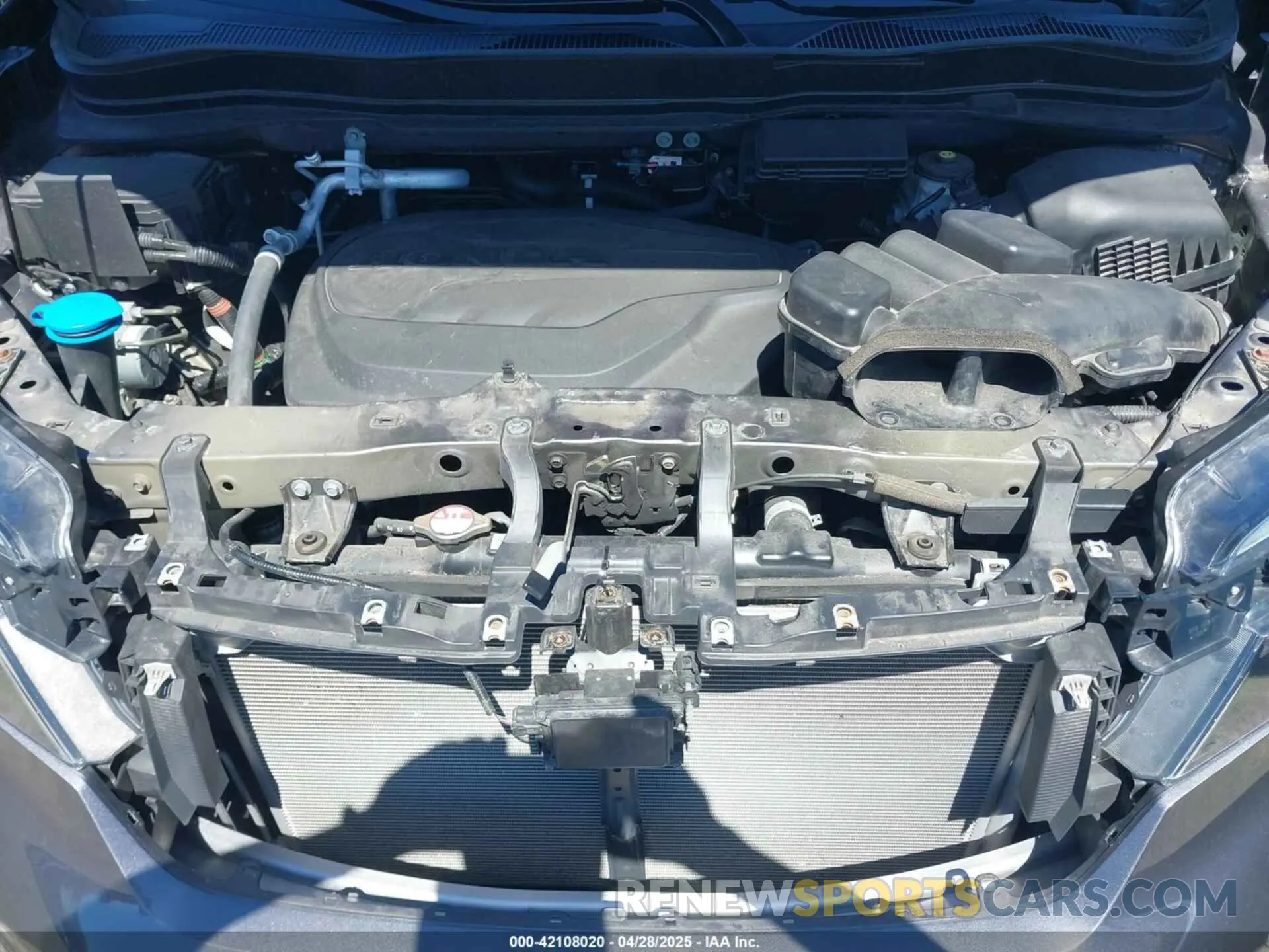 10 Photograph of a damaged car 5FNYF6H59MB016354 HONDA PILOT 2021