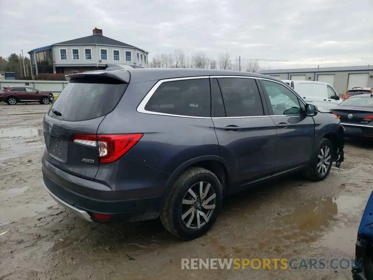 3 Фотография поврежденного автомобиля 5FNYF6H59MB087005 HONDA PILOT 2021