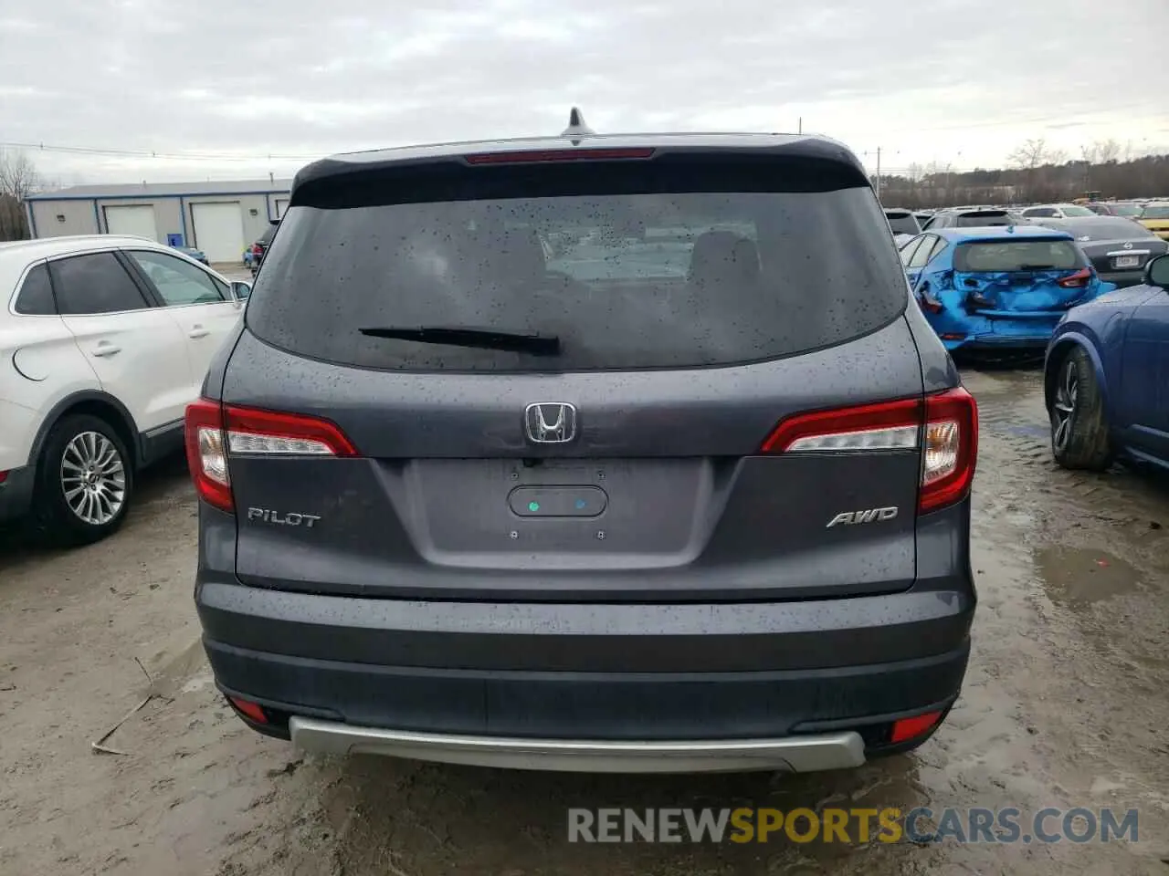 6 Фотография поврежденного автомобиля 5FNYF6H59MB087005 HONDA PILOT 2021