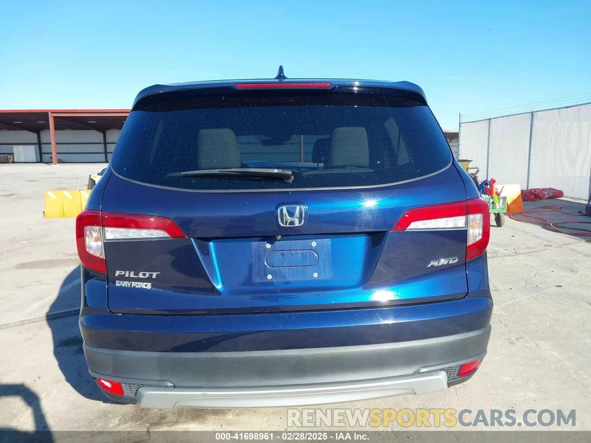 16 Фотография поврежденного автомобиля 5FNYF6H5XMB019425 HONDA PILOT 2021