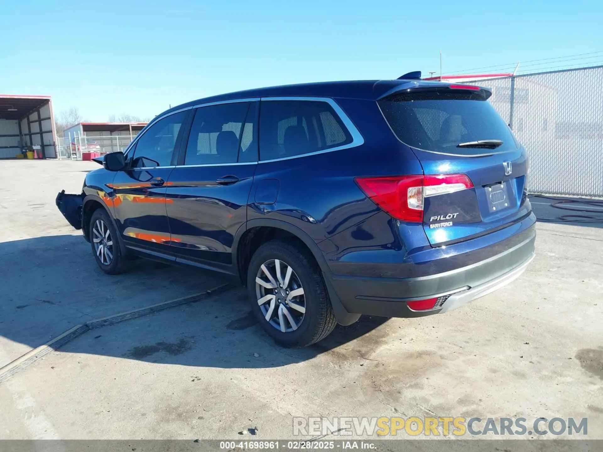 3 Фотография поврежденного автомобиля 5FNYF6H5XMB019425 HONDA PILOT 2021