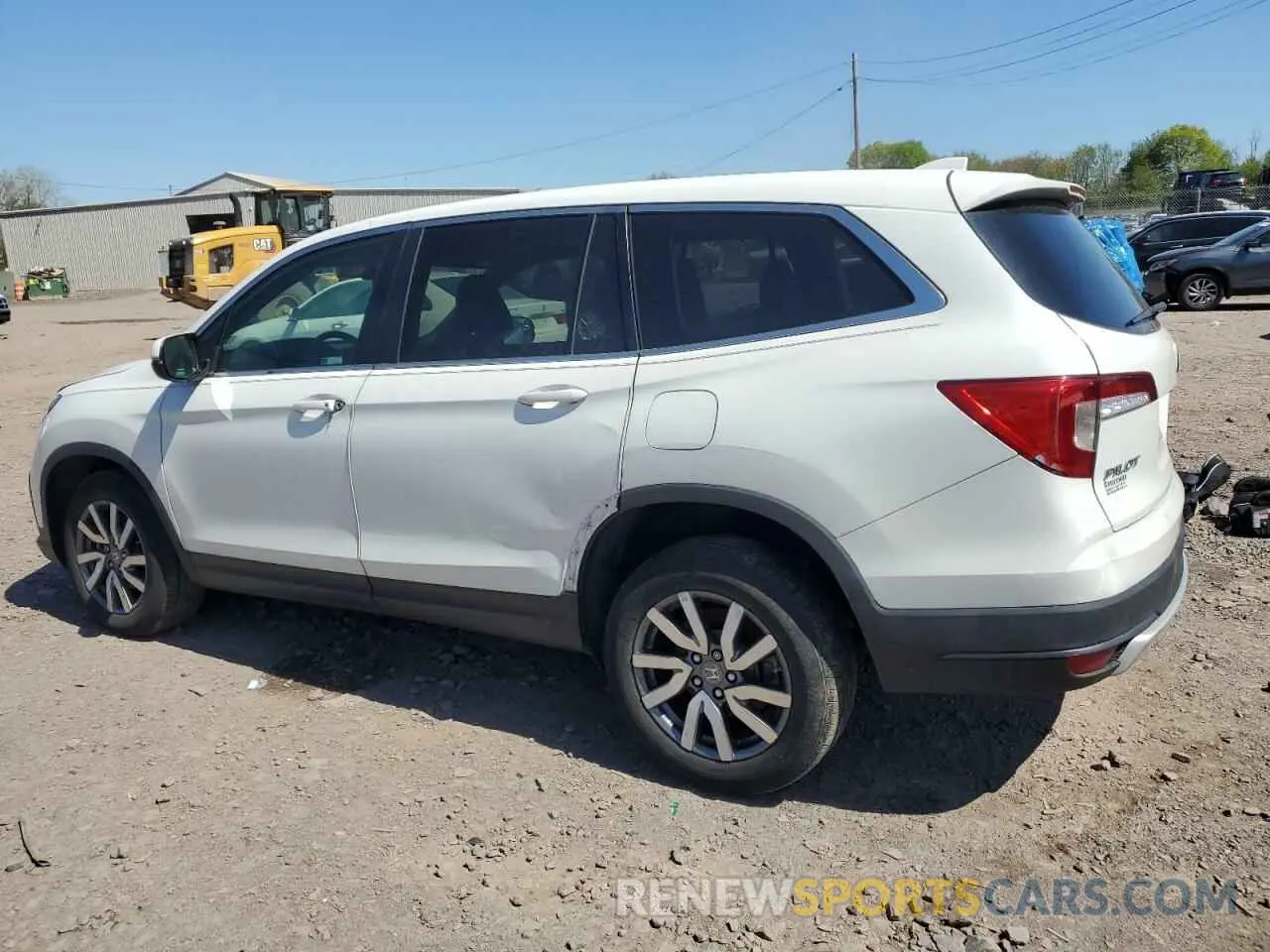 2 Photograph of a damaged car 5FNYF6H5XMB098322 HONDA PILOT 2021