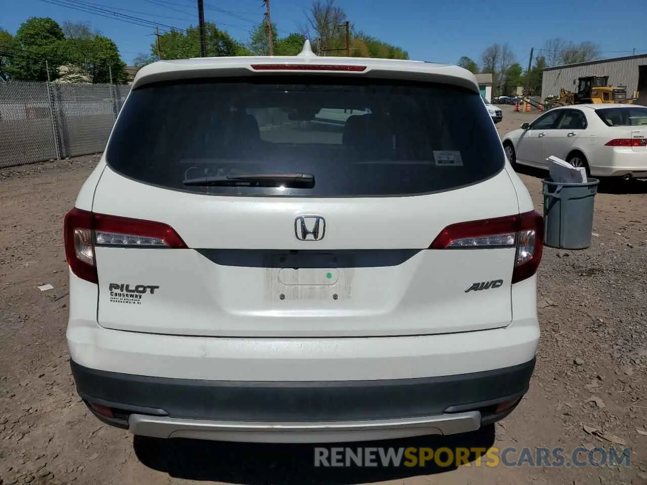 6 Photograph of a damaged car 5FNYF6H5XMB098322 HONDA PILOT 2021