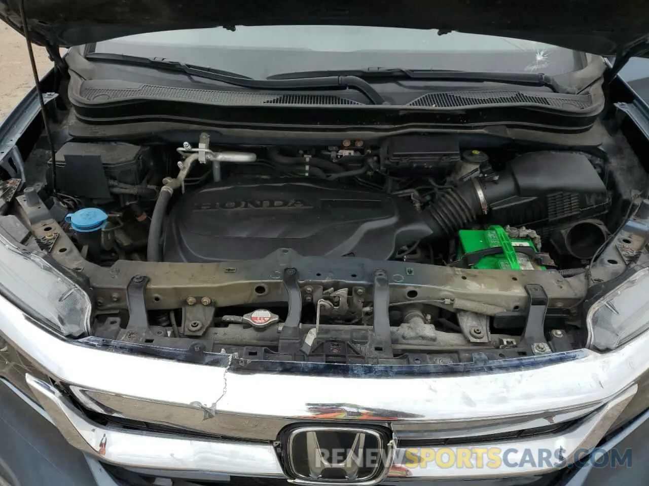 12 Фотография поврежденного автомобиля 5FNYF6H62MB504571 HONDA PILOT 2021