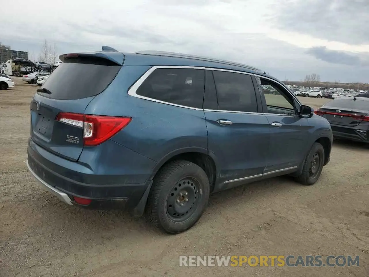 3 Фотография поврежденного автомобиля 5FNYF6H62MB504571 HONDA PILOT 2021