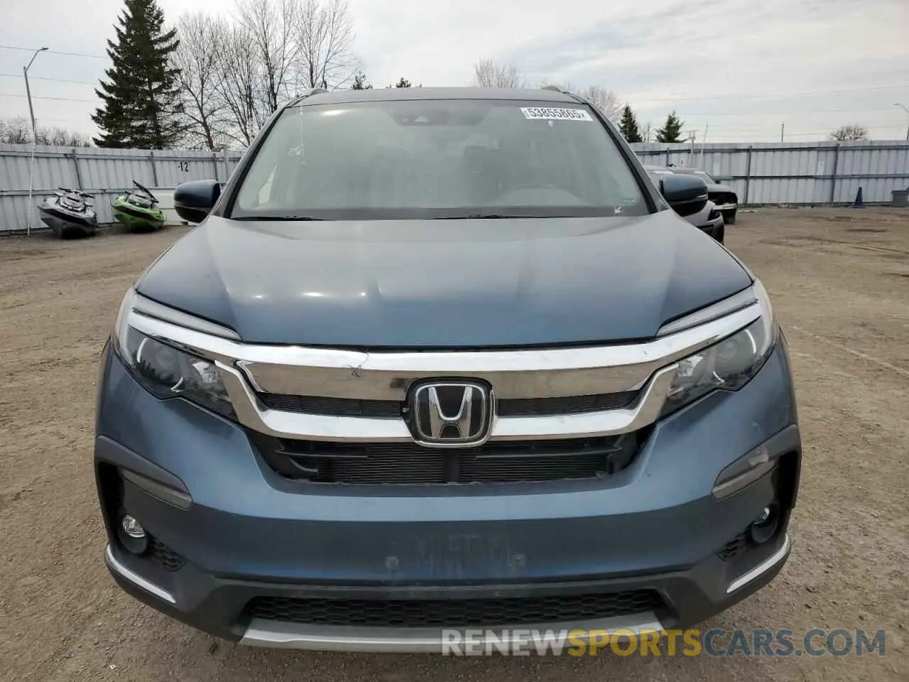 5 Фотография поврежденного автомобиля 5FNYF6H62MB504571 HONDA PILOT 2021
