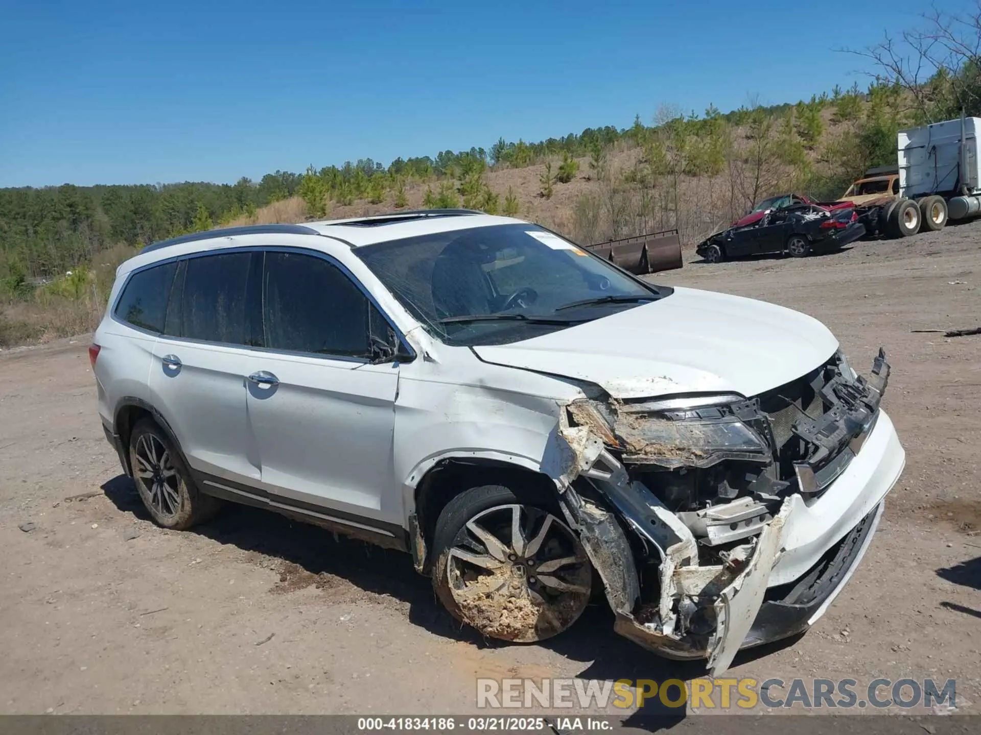 12 Фотография поврежденного автомобиля 5FNYF6H64MB074946 HONDA PILOT 2021