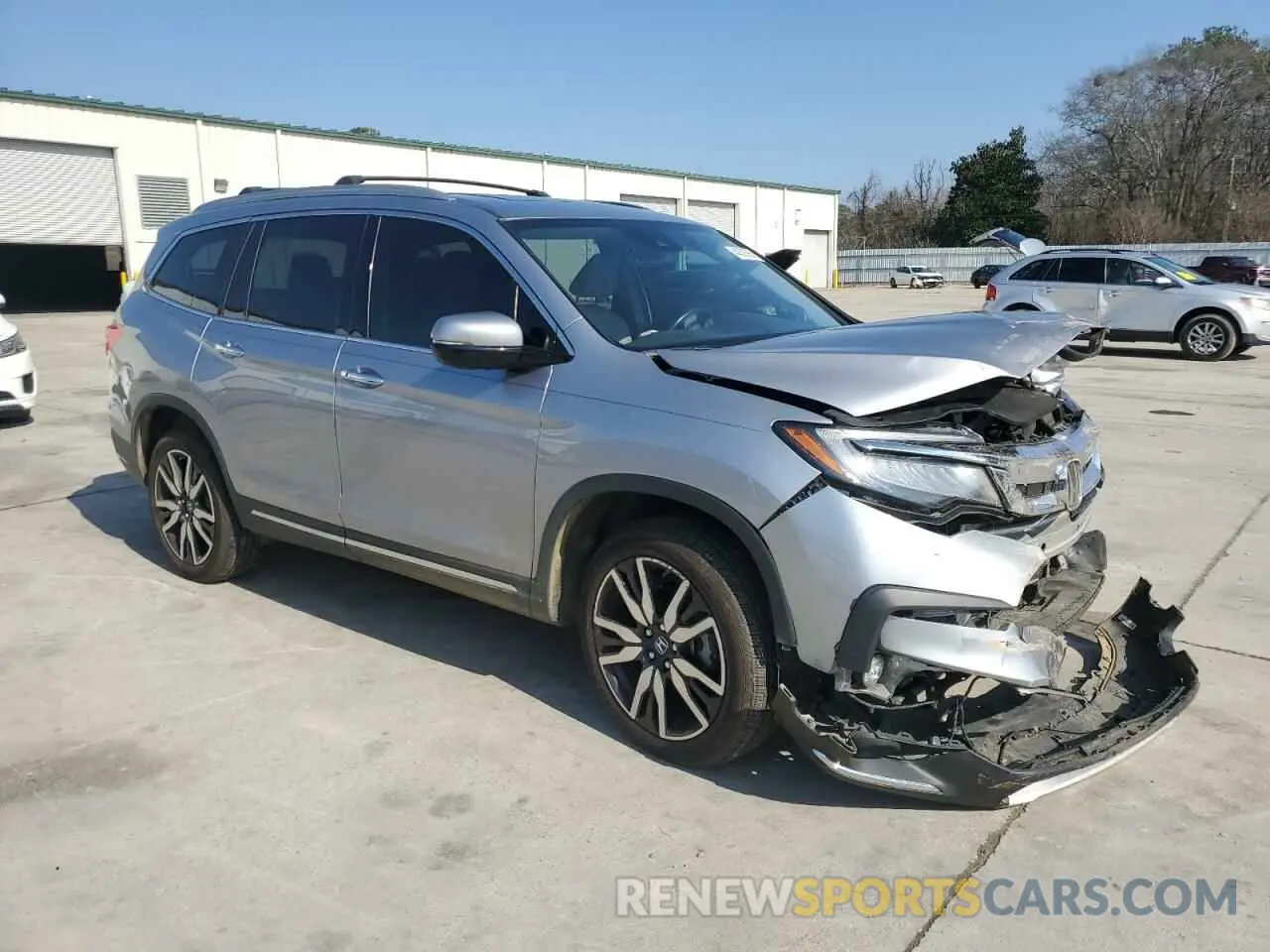 4 Фотография поврежденного автомобиля 5FNYF6H65MB052308 HONDA PILOT 2021