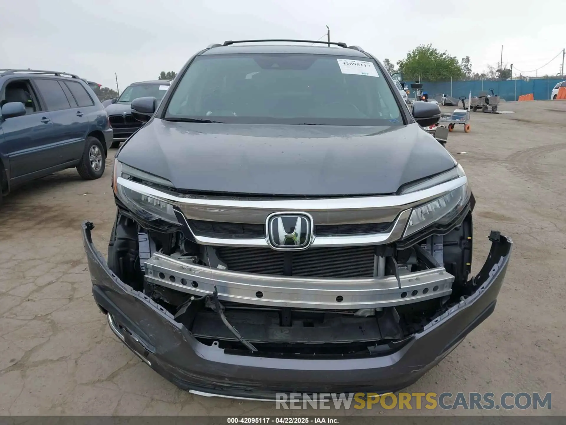 13 Photograph of a damaged car 5FNYF6H66MB045819 HONDA PILOT 2021
