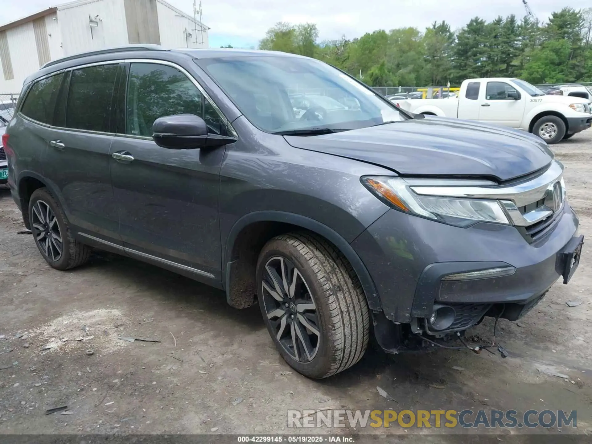 1 Photograph of a damaged car 5FNYF6H69MB005833 HONDA PILOT 2021