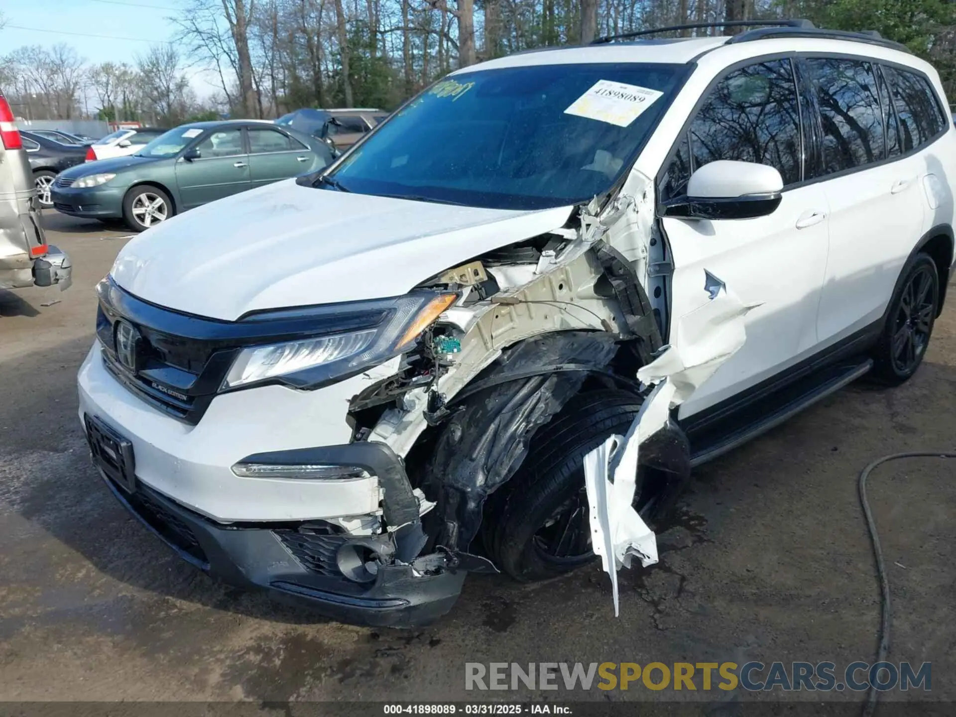 6 Photograph of a damaged car 5FNYF6H71MB030752 HONDA PILOT 2021