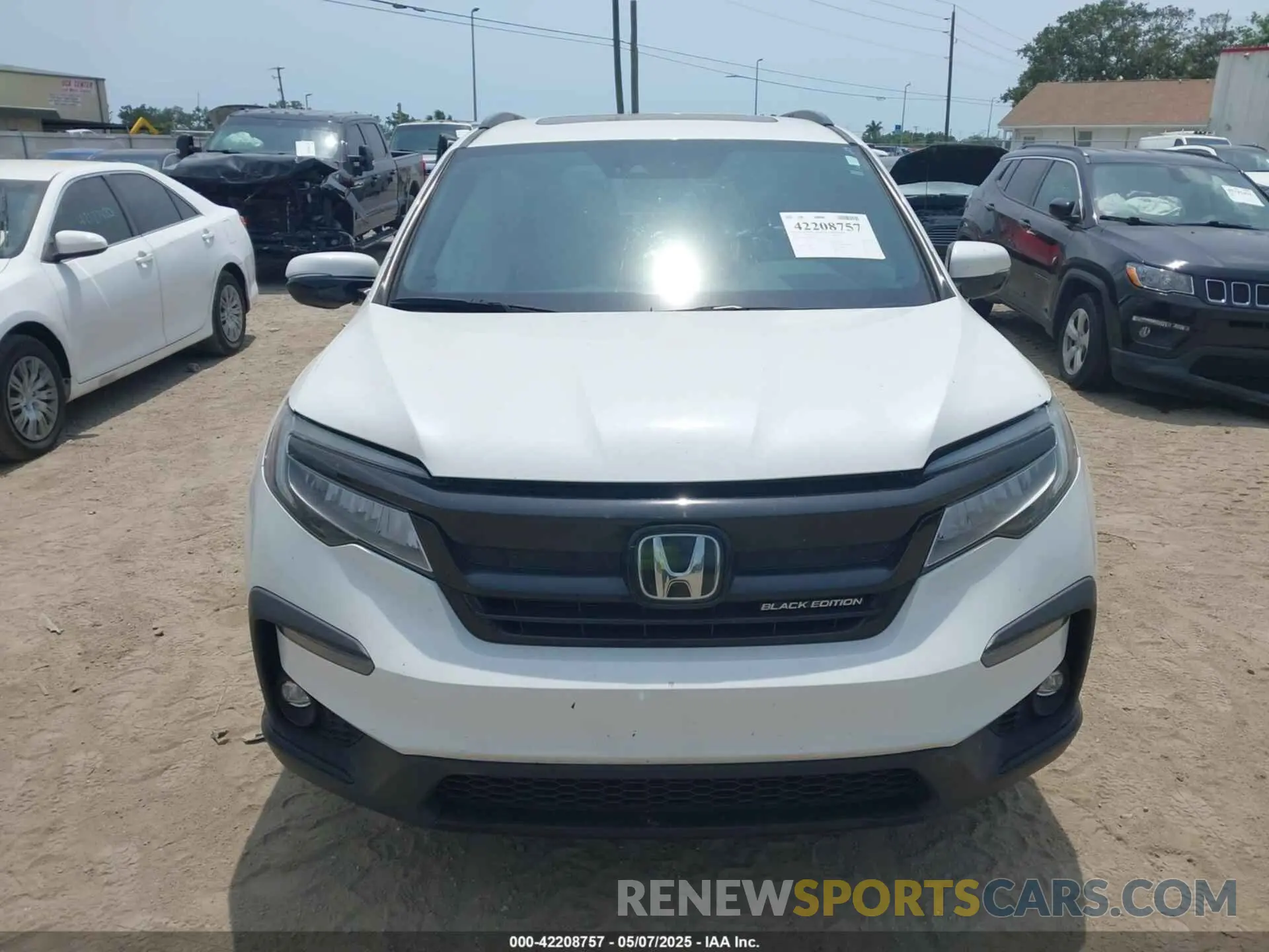 12 Фотография поврежденного автомобиля 5FNYF6H71MB036843 HONDA PILOT 2021