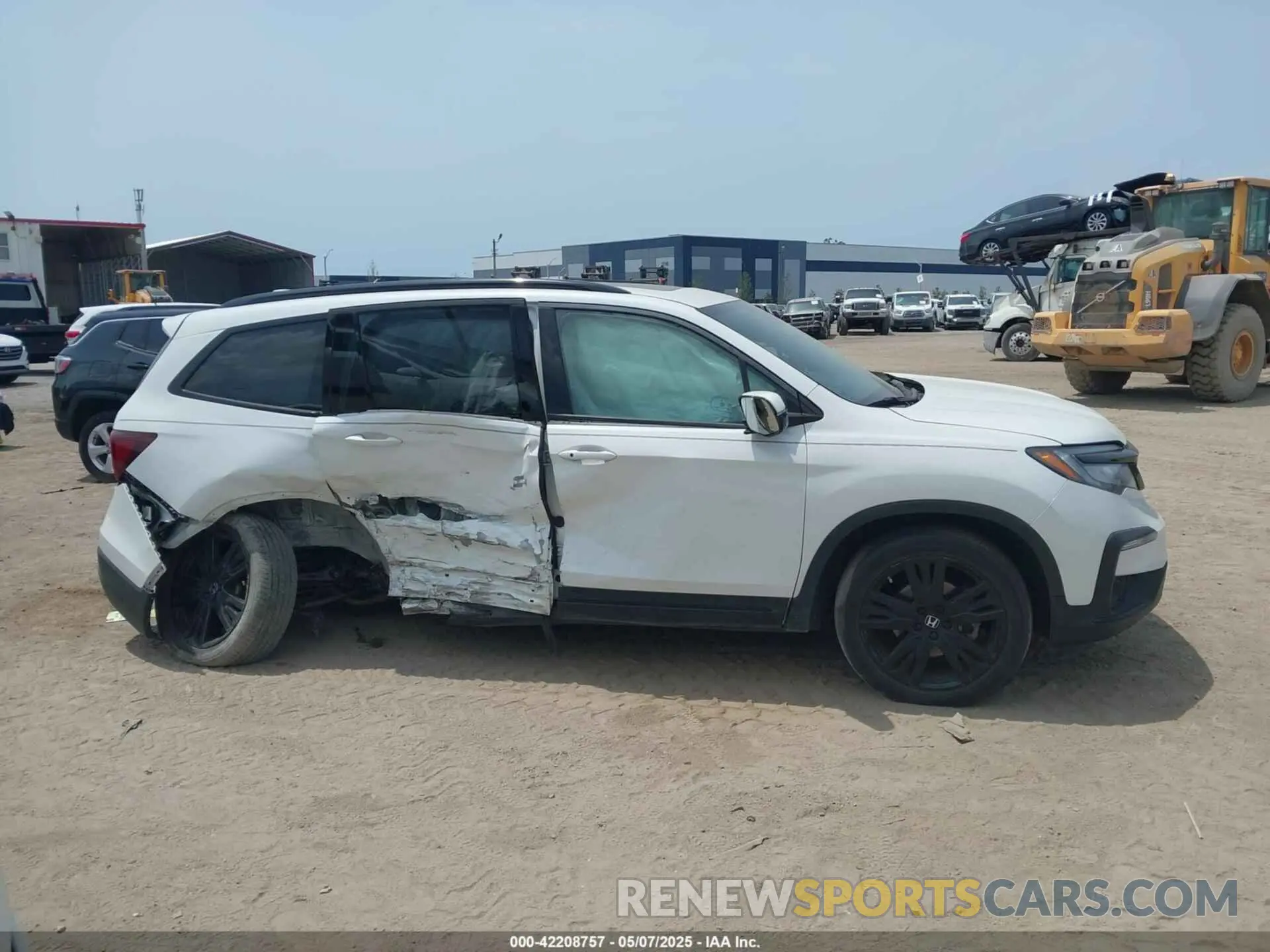 13 Фотография поврежденного автомобиля 5FNYF6H71MB036843 HONDA PILOT 2021