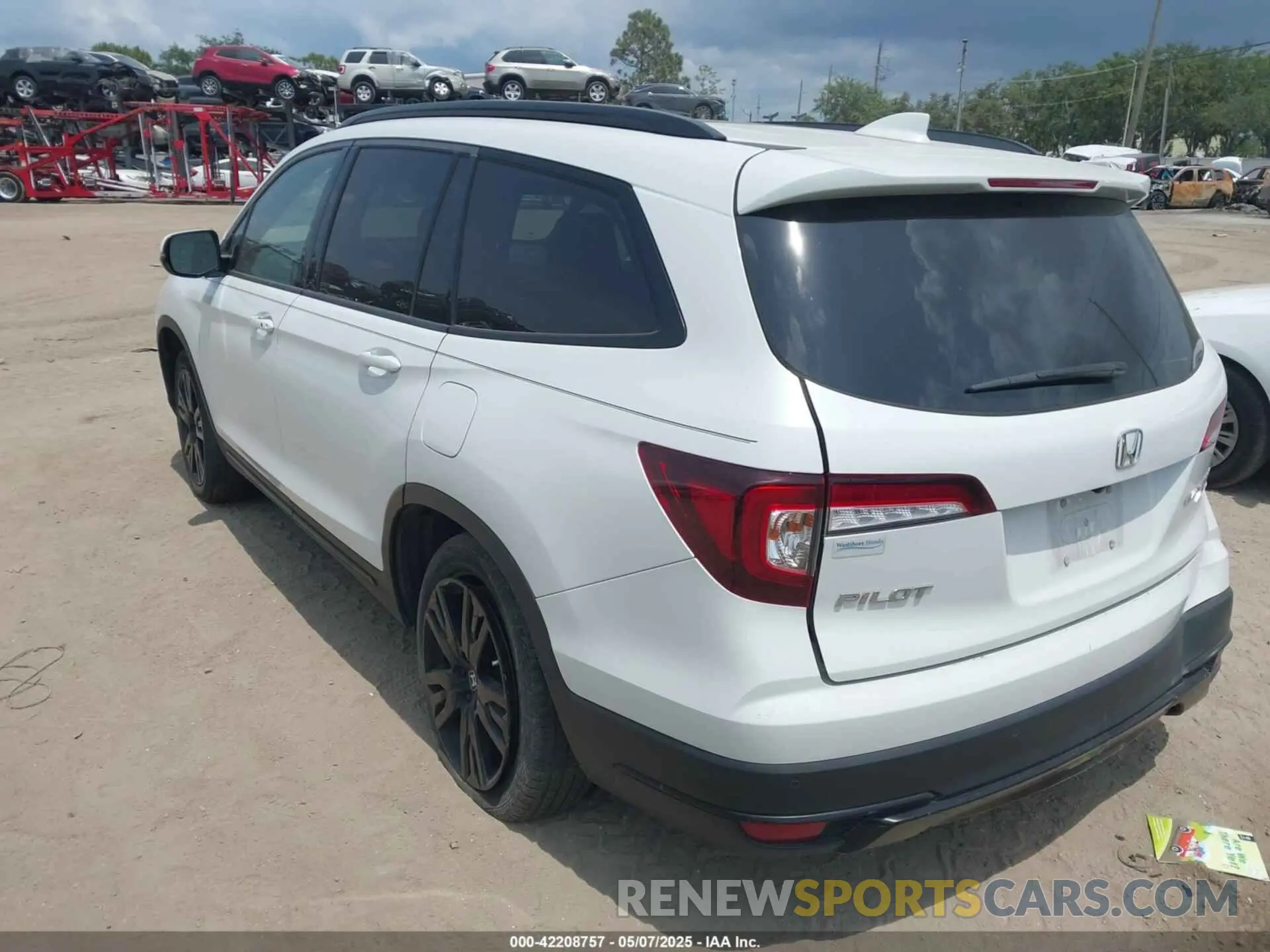 3 Фотография поврежденного автомобиля 5FNYF6H71MB036843 HONDA PILOT 2021