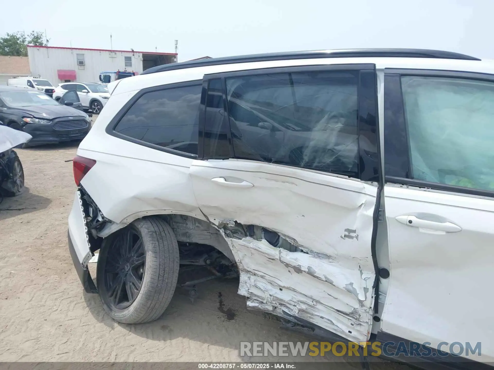 6 Фотография поврежденного автомобиля 5FNYF6H71MB036843 HONDA PILOT 2021