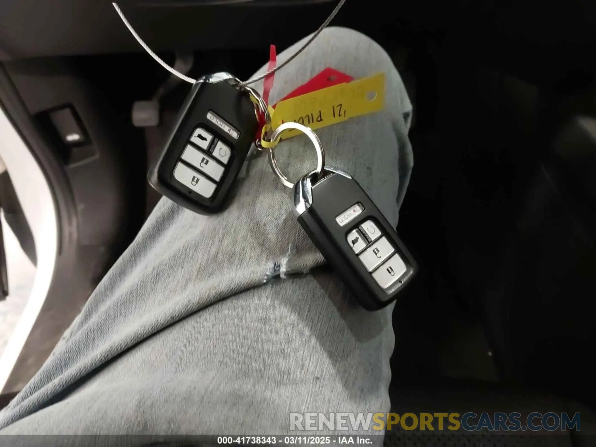 11 Фотография поврежденного автомобиля 5FNYF6H71MB056610 HONDA PILOT 2021
