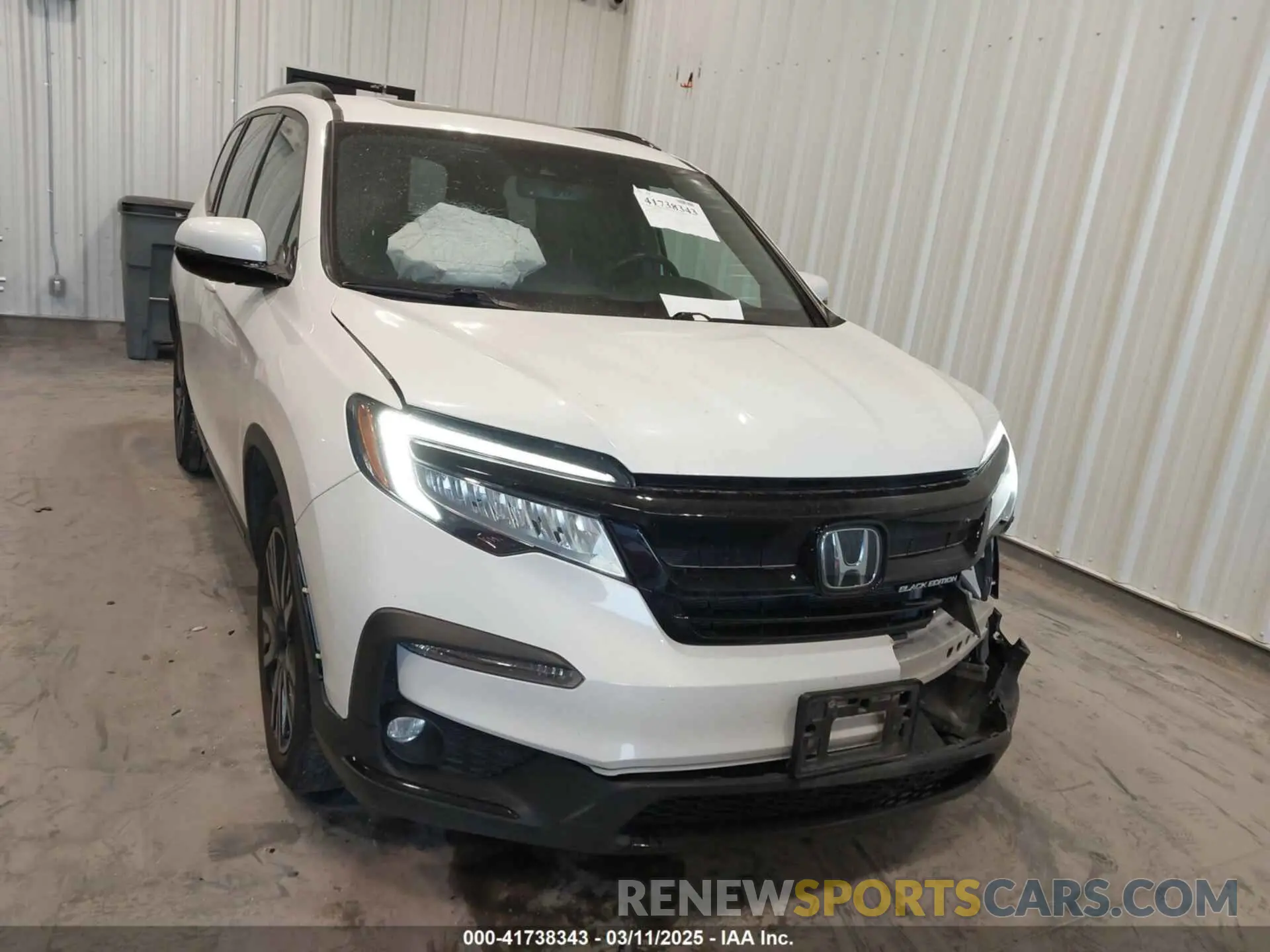 12 Фотография поврежденного автомобиля 5FNYF6H71MB056610 HONDA PILOT 2021