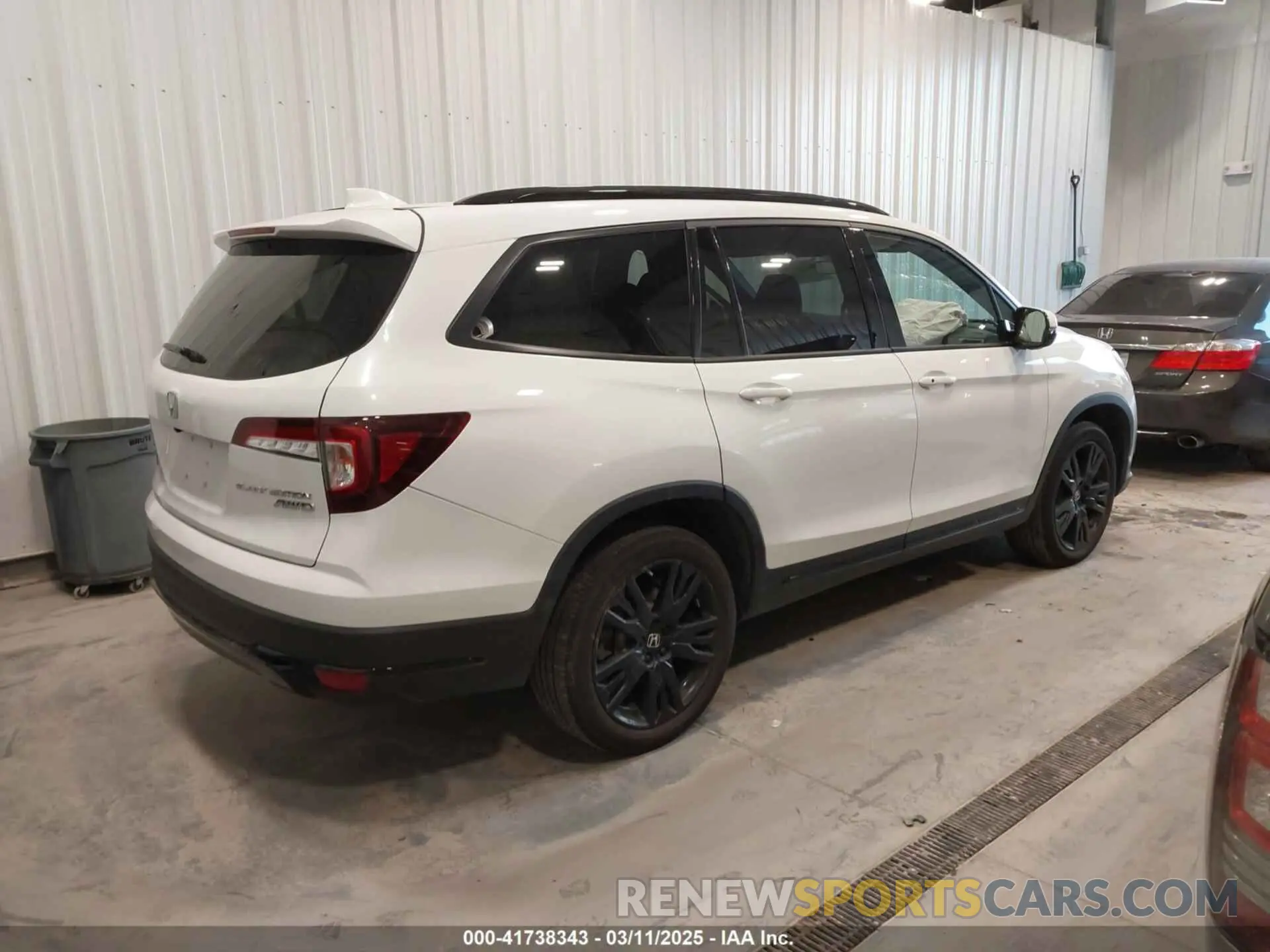 4 Фотография поврежденного автомобиля 5FNYF6H71MB056610 HONDA PILOT 2021