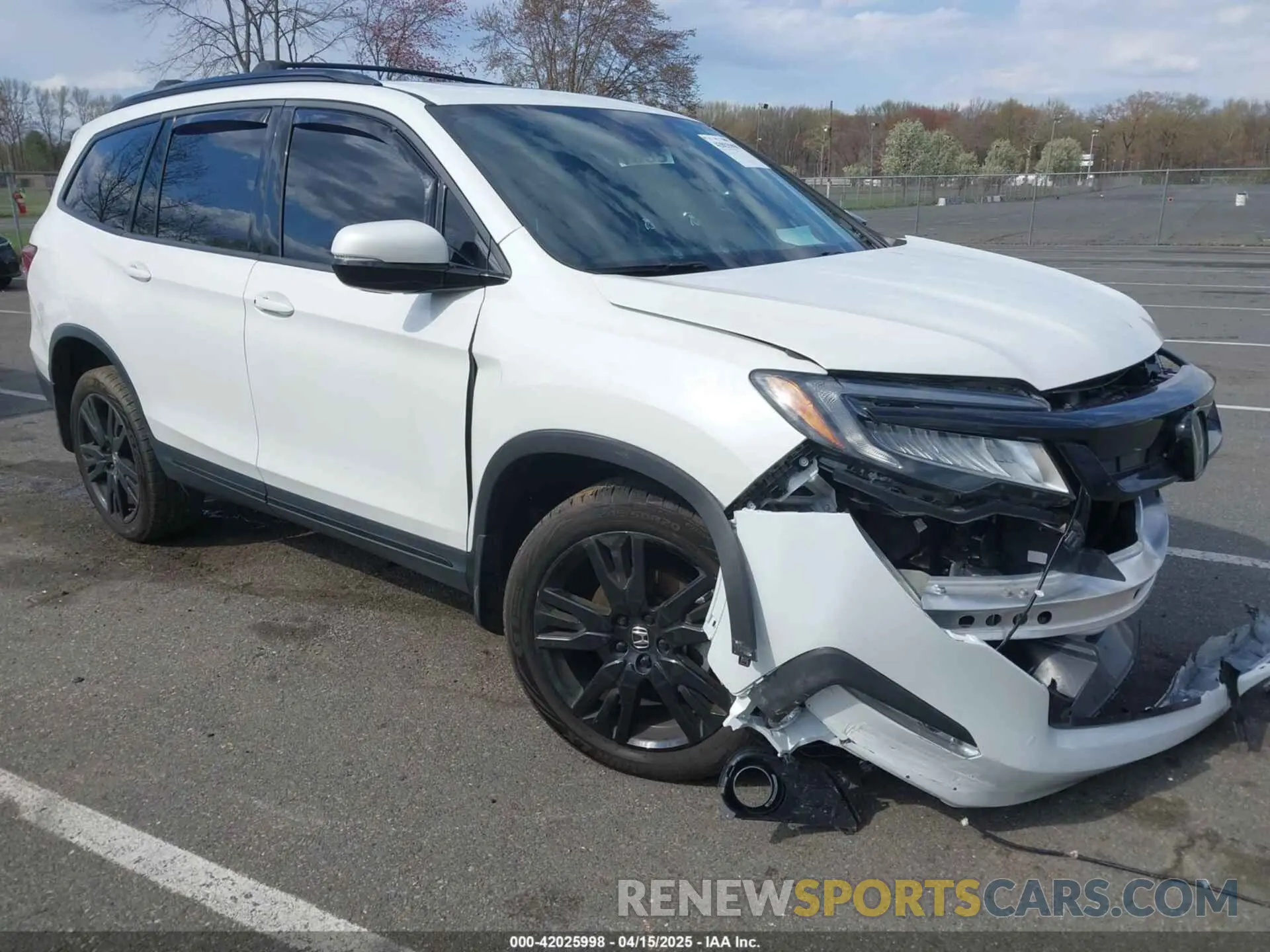 1 Фотография поврежденного автомобиля 5FNYF6H72MB067664 HONDA PILOT 2021