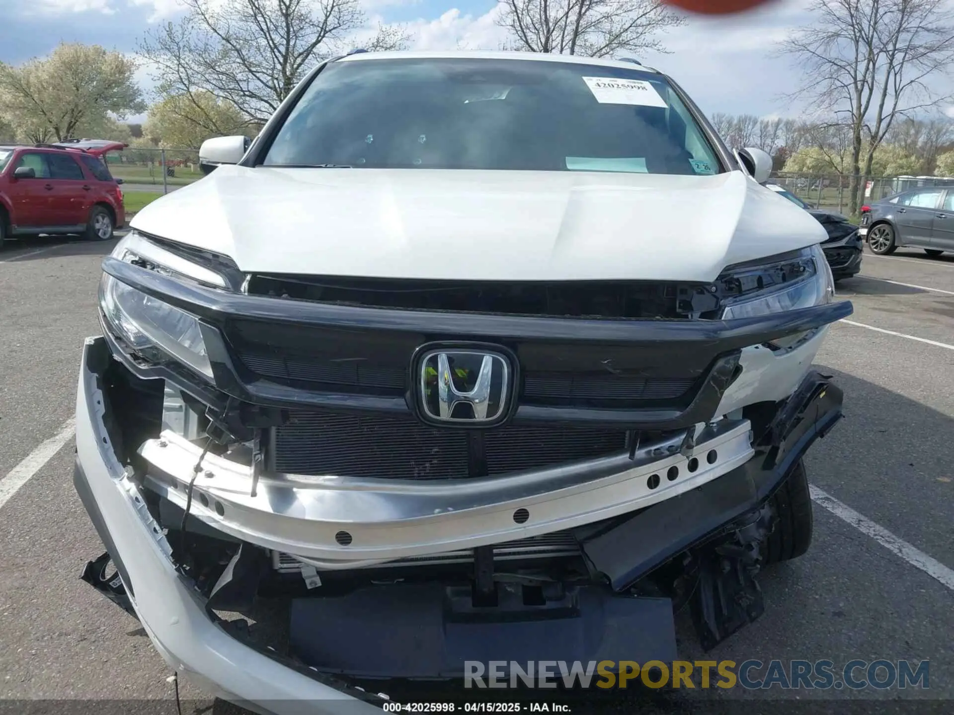 12 Фотография поврежденного автомобиля 5FNYF6H72MB067664 HONDA PILOT 2021