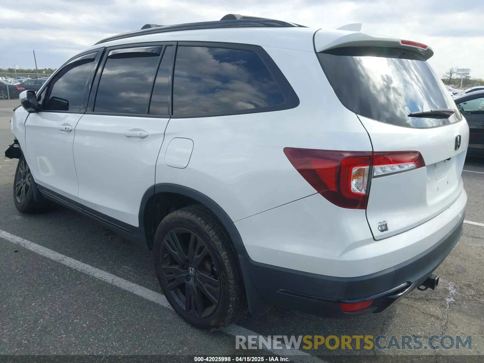 3 Фотография поврежденного автомобиля 5FNYF6H72MB067664 HONDA PILOT 2021