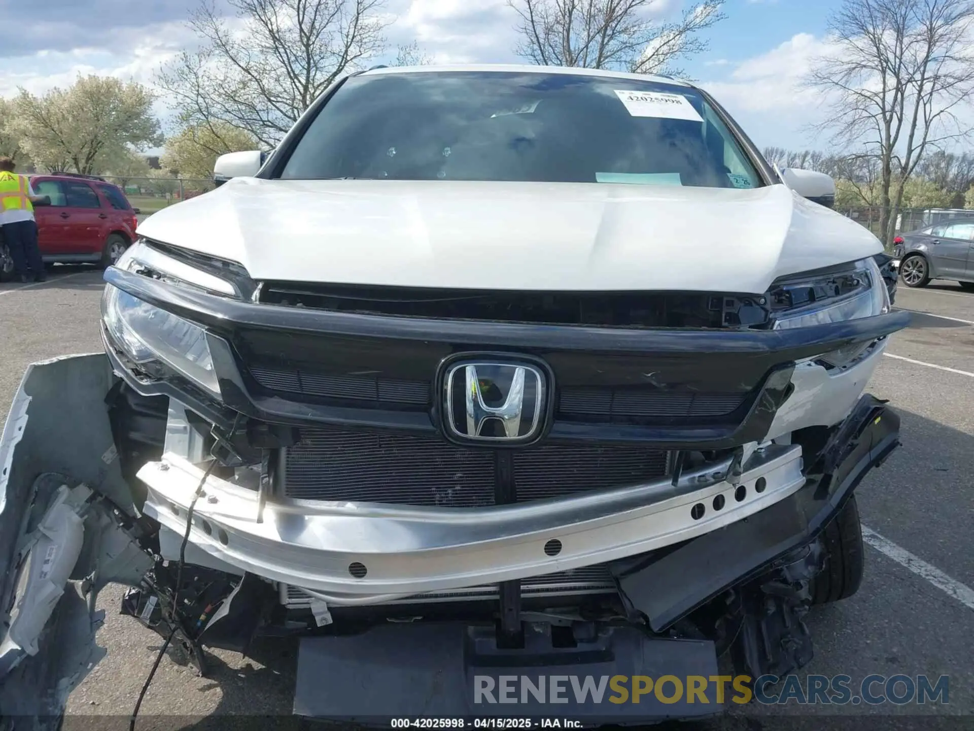 6 Фотография поврежденного автомобиля 5FNYF6H72MB067664 HONDA PILOT 2021
