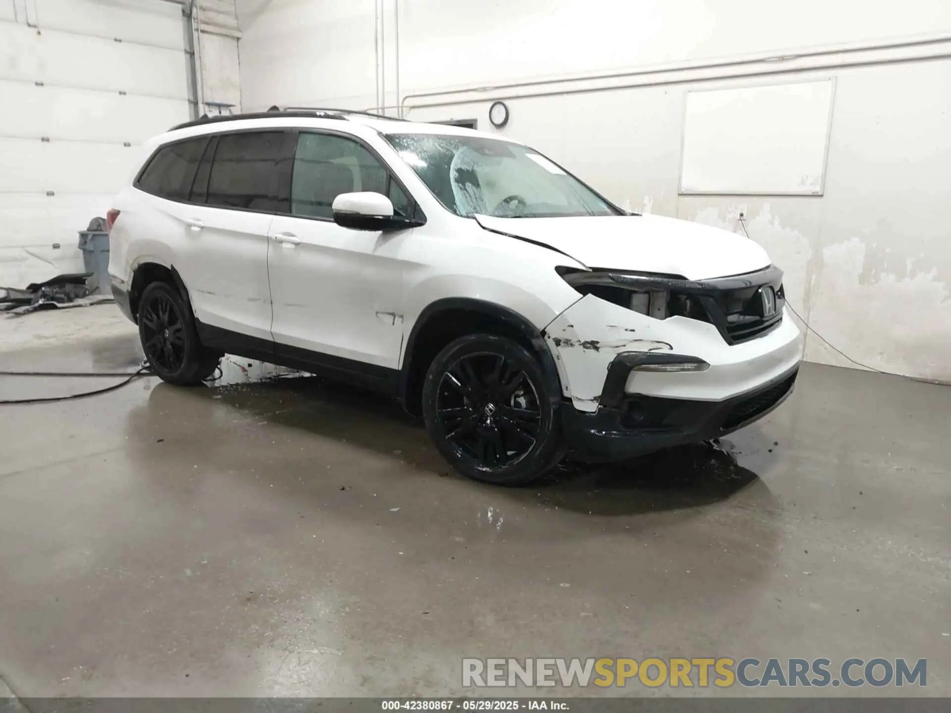 1 Фотография поврежденного автомобиля 5FNYF6H78MB035740 HONDA PILOT 2021