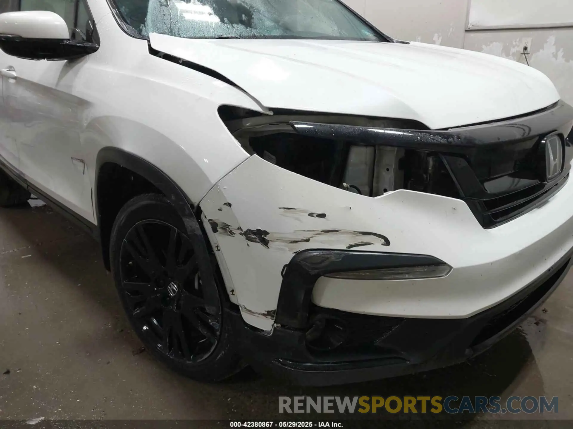 6 Фотография поврежденного автомобиля 5FNYF6H78MB035740 HONDA PILOT 2021