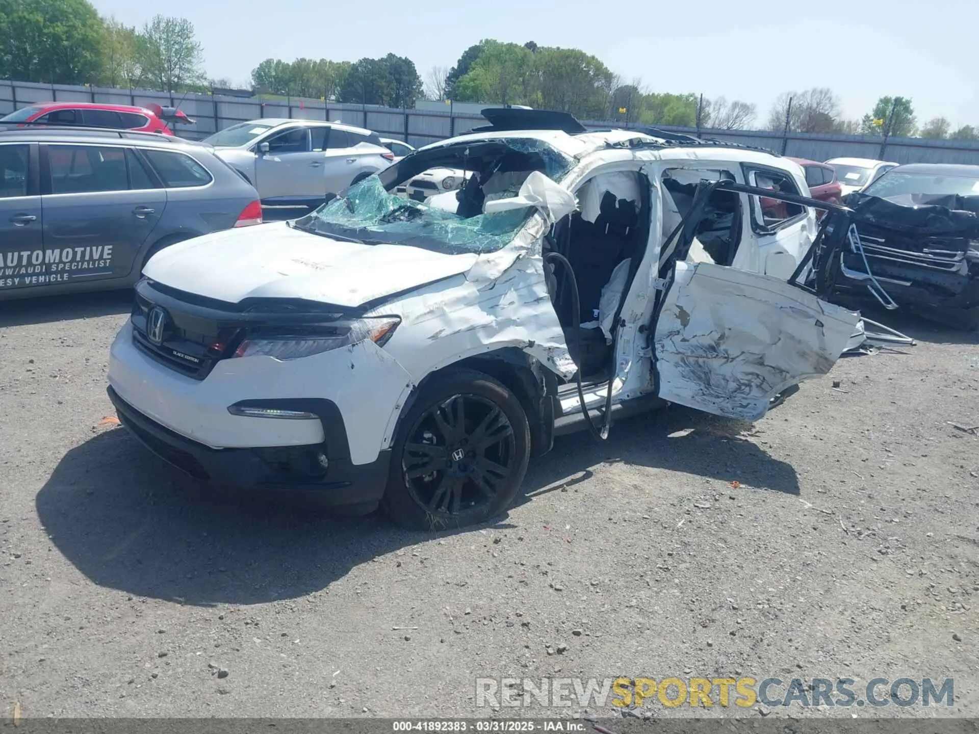 2 Фотография поврежденного автомобиля 5FNYF6H78MB042638 HONDA PILOT 2021