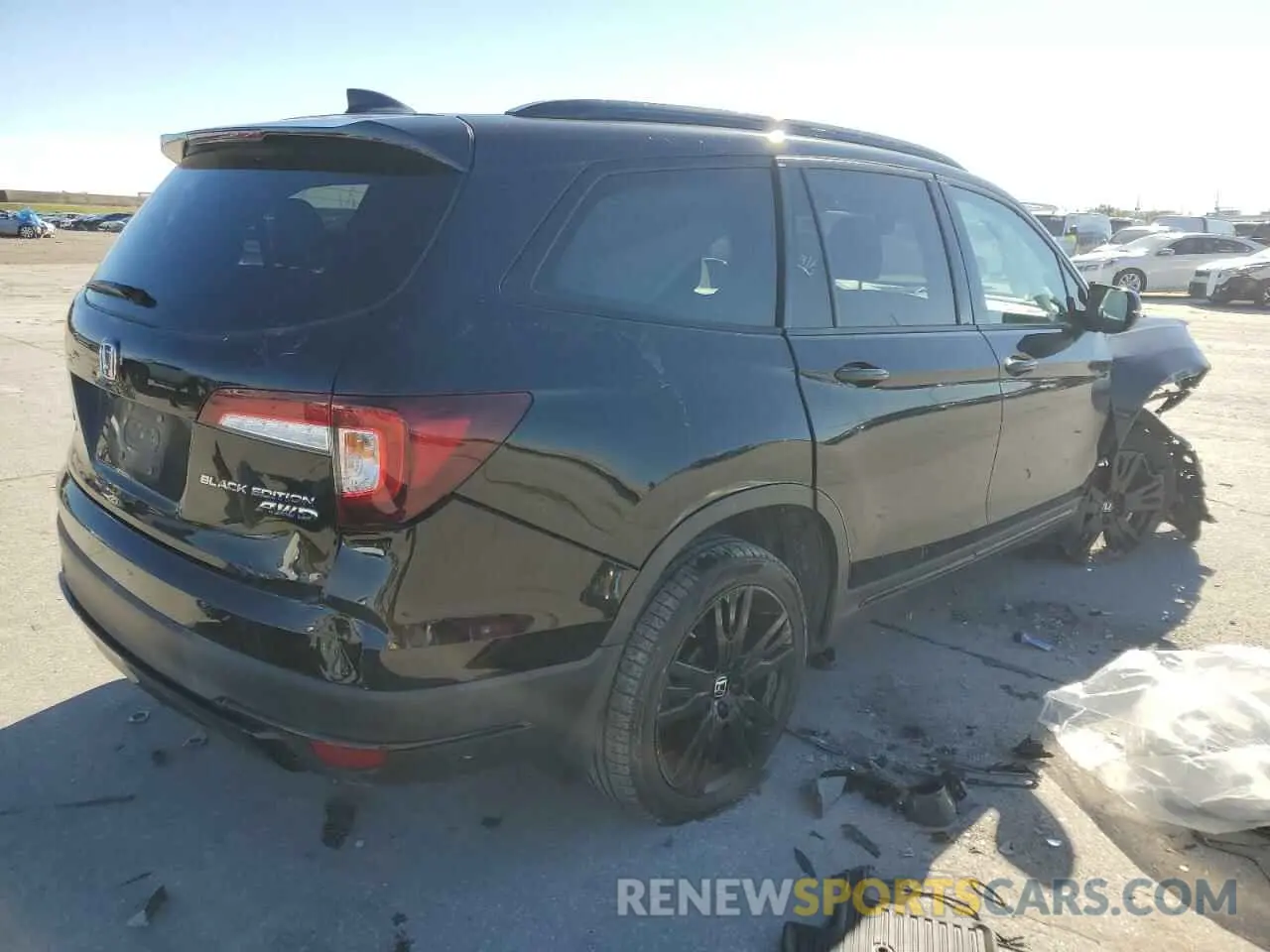 3 Фотография поврежденного автомобиля 5FNYF6H79MB045547 HONDA PILOT 2021