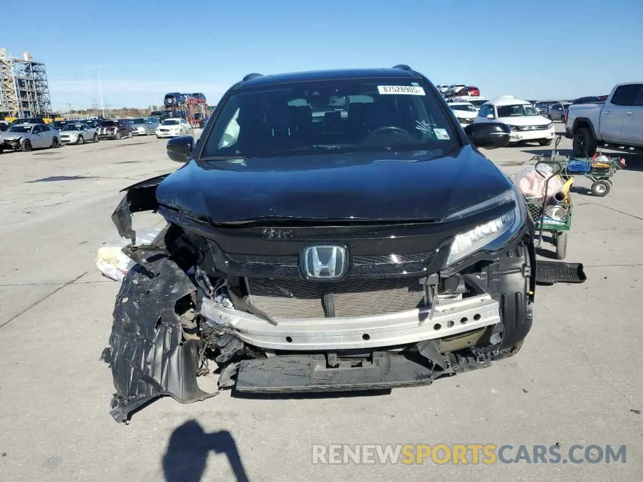 5 Фотография поврежденного автомобиля 5FNYF6H79MB045547 HONDA PILOT 2021