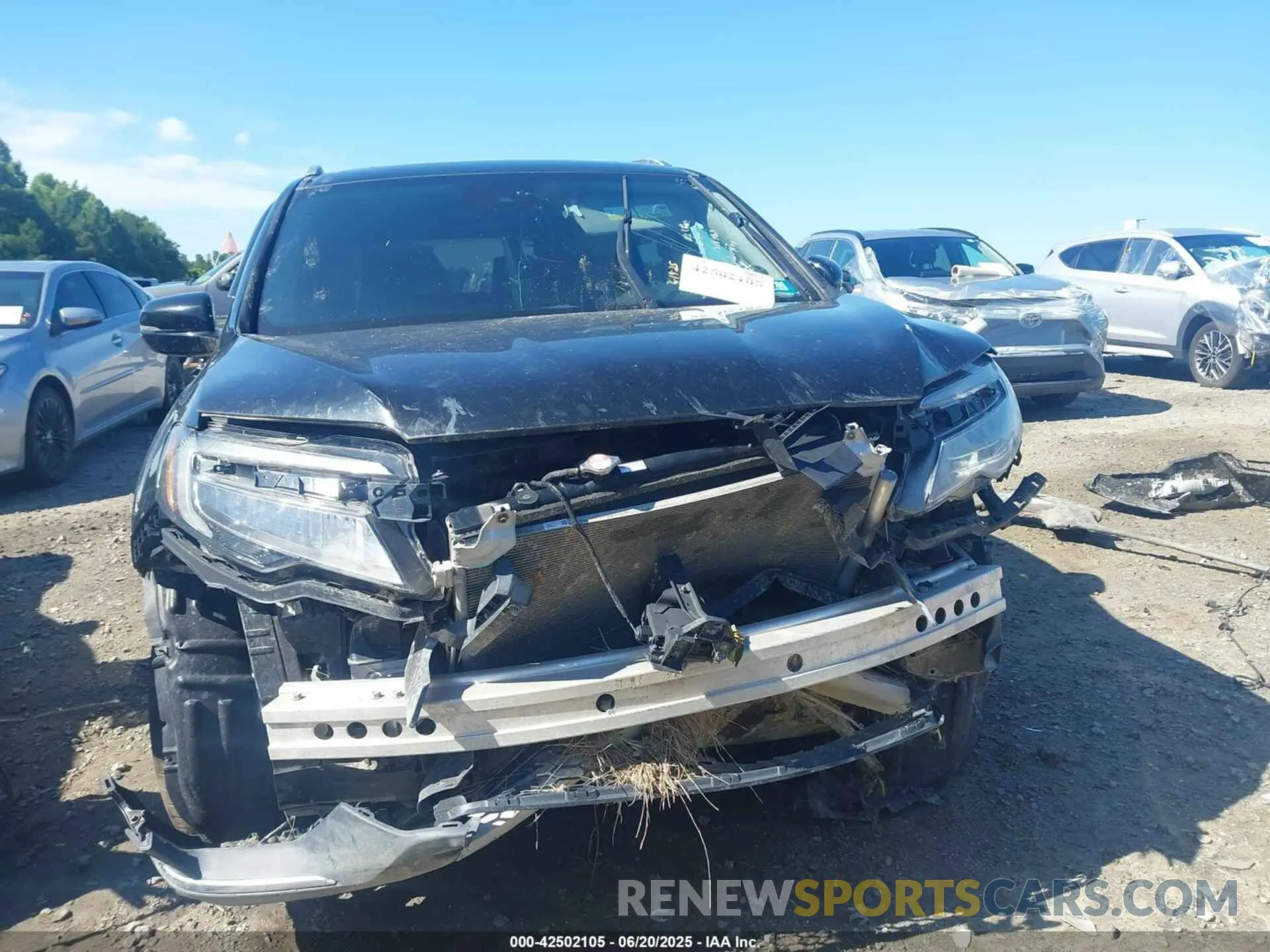 13 Фотография поврежденного автомобиля 5FNYF6H91MB003469 HONDA PILOT 2021