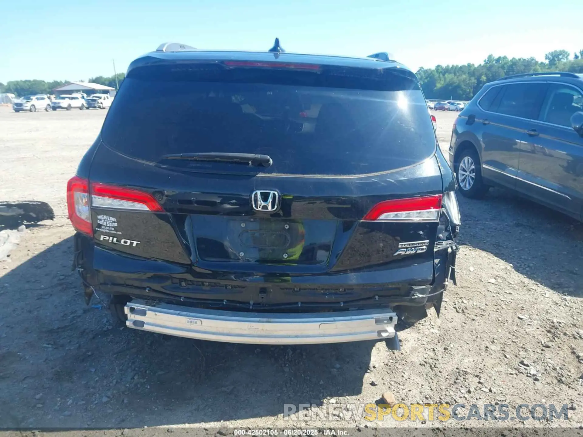 17 Фотография поврежденного автомобиля 5FNYF6H91MB003469 HONDA PILOT 2021