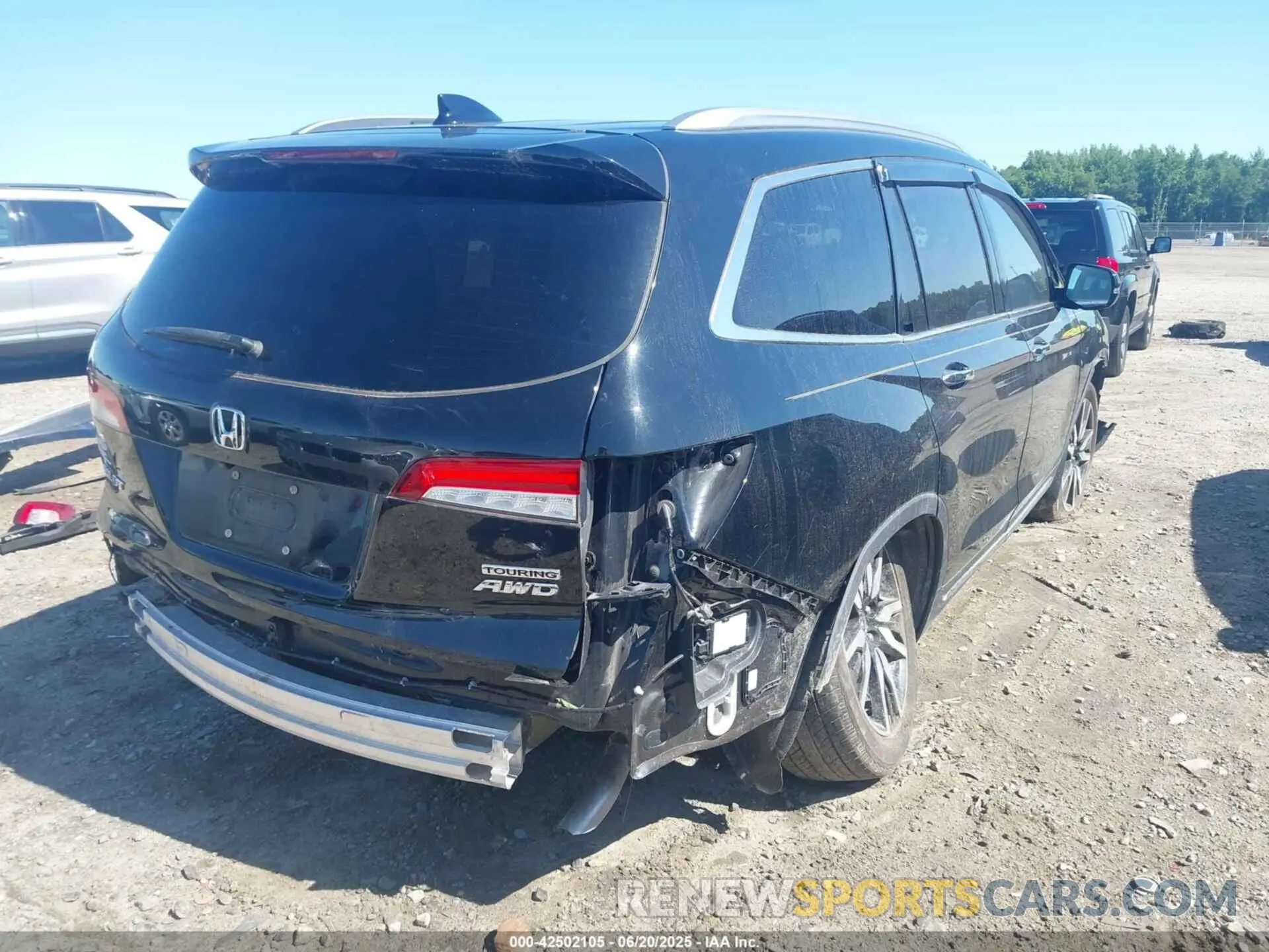 18 Фотография поврежденного автомобиля 5FNYF6H91MB003469 HONDA PILOT 2021