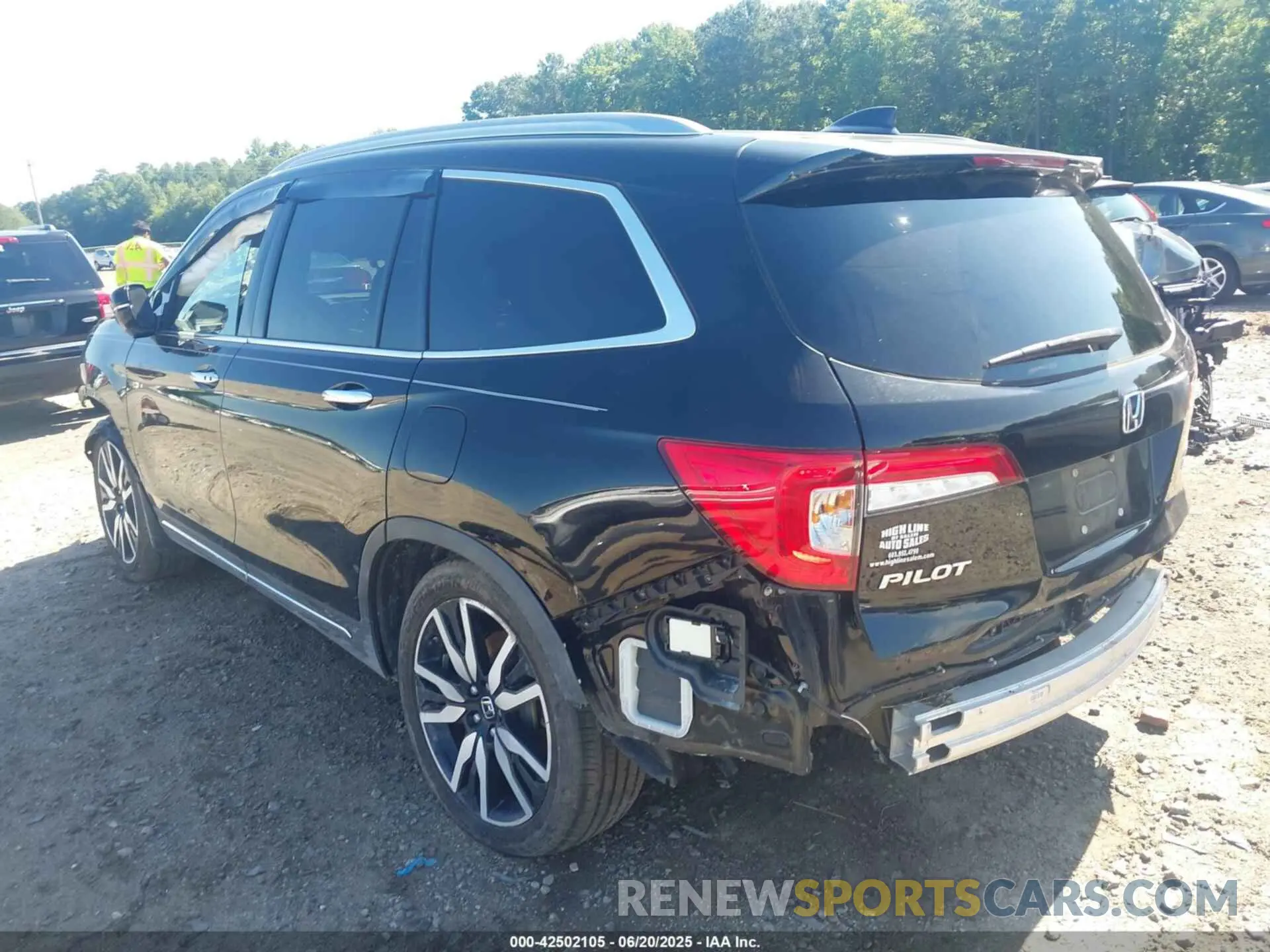 19 Фотография поврежденного автомобиля 5FNYF6H91MB003469 HONDA PILOT 2021