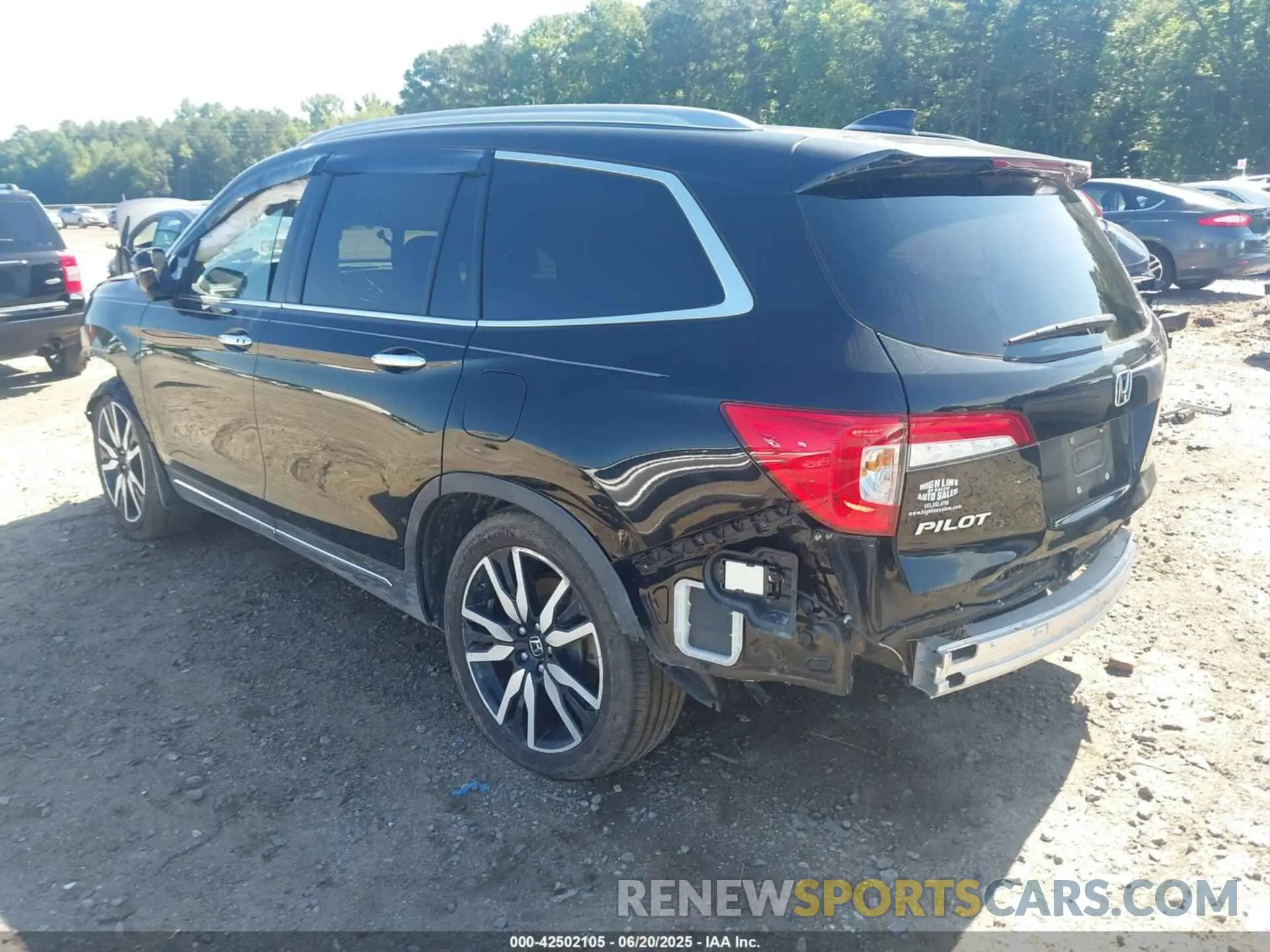 3 Фотография поврежденного автомобиля 5FNYF6H91MB003469 HONDA PILOT 2021