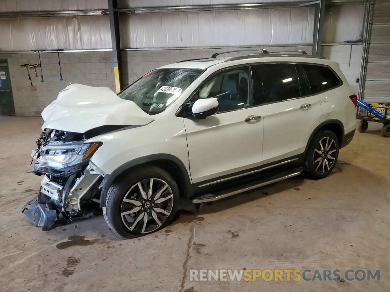 1 Фотография поврежденного автомобиля 5FNYF6H92MB089679 HONDA PILOT 2021