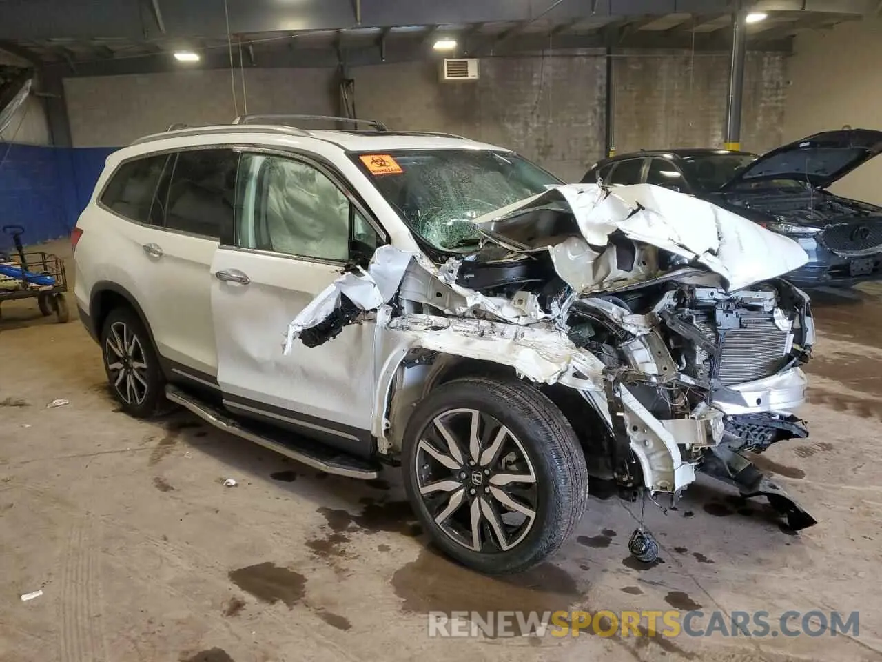 4 Фотография поврежденного автомобиля 5FNYF6H92MB089679 HONDA PILOT 2021