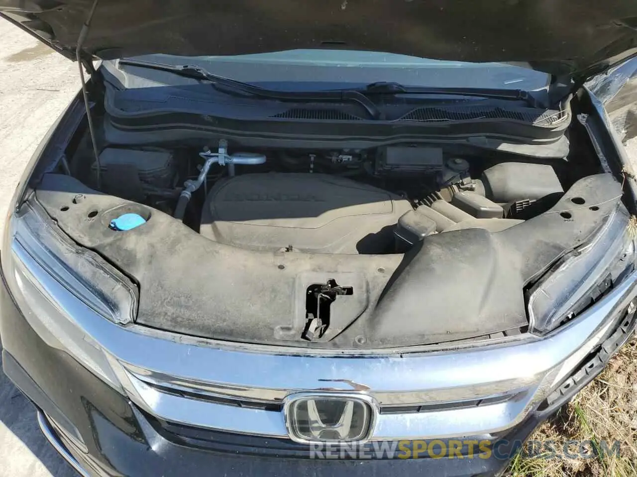 12 Photograph of a damaged car 5FNYF6H93MB051216 HONDA PILOT 2021