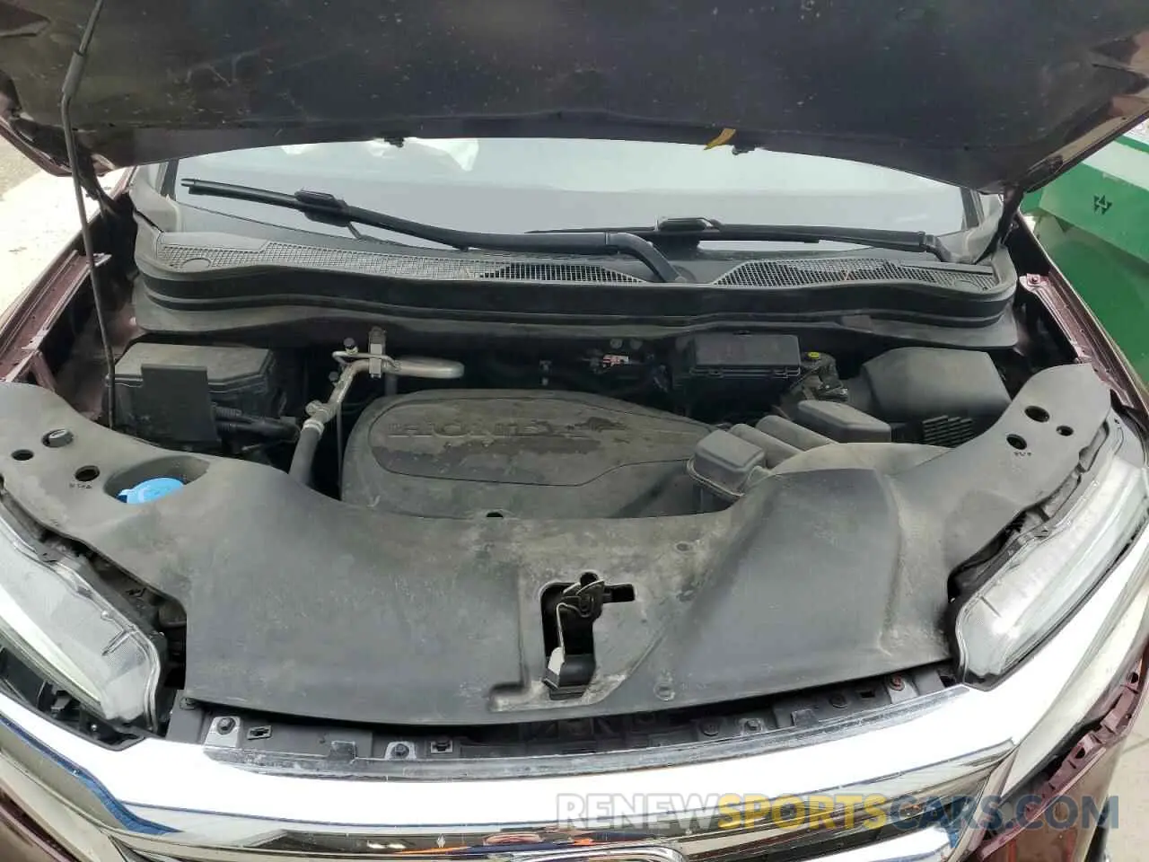11 Photograph of a damaged car 5FNYF6H94MB062080 HONDA PILOT 2021