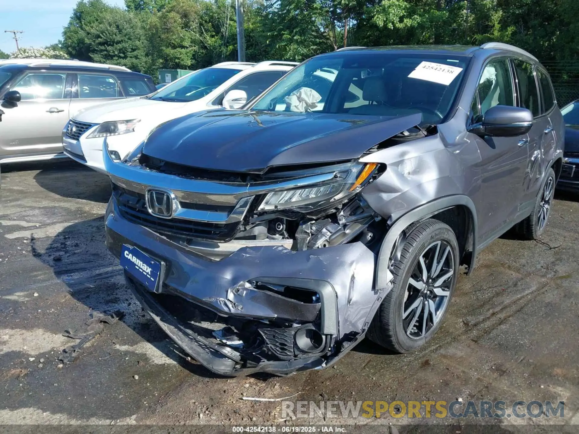 6 Photograph of a damaged car 5FNYF6H95MB048527 HONDA PILOT 2021
