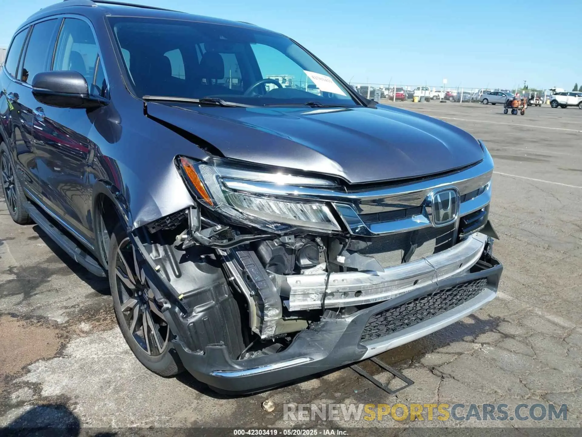 6 Photograph of a damaged car 5FNYF6H97MB034399 HONDA PILOT 2021