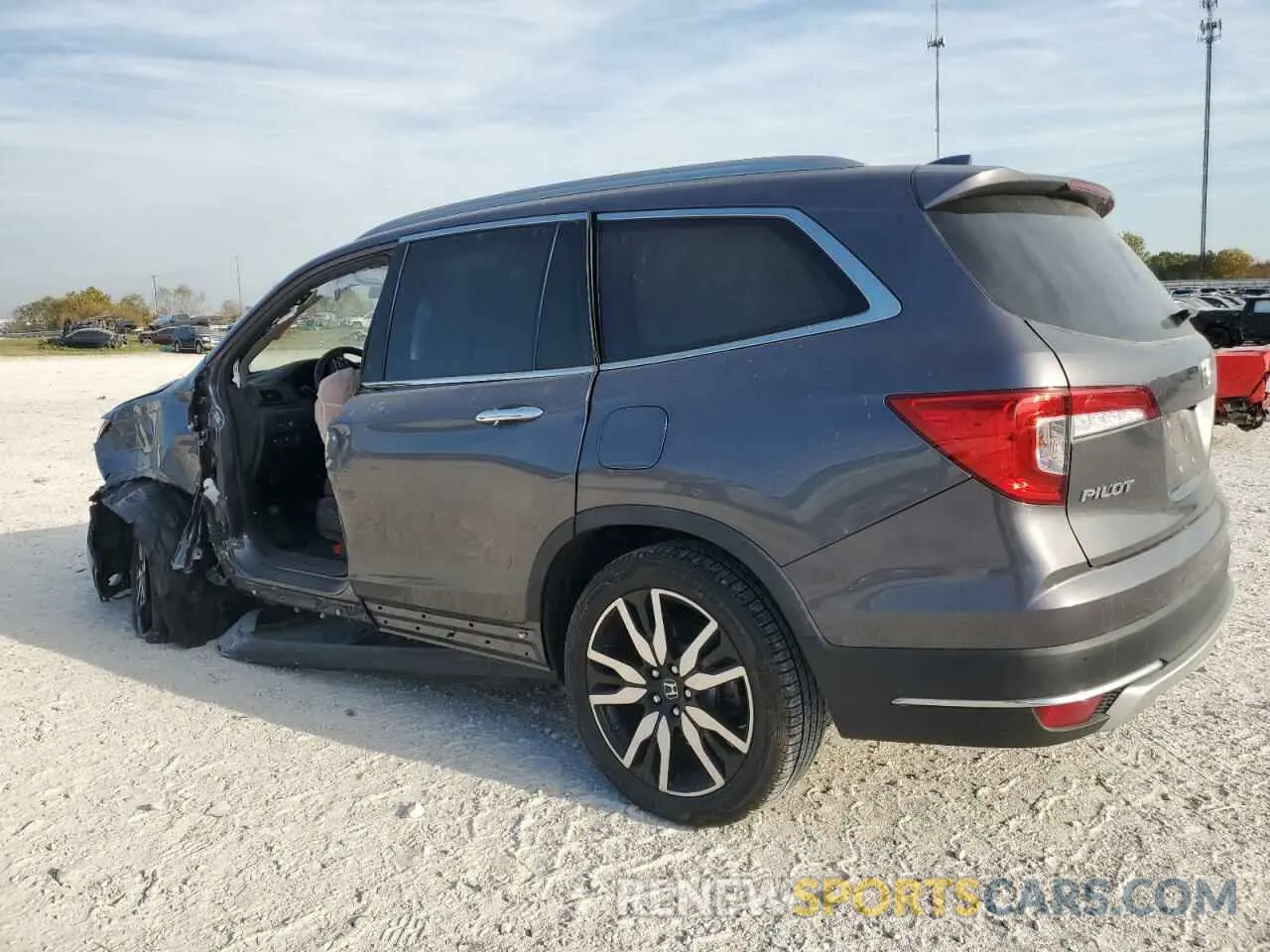 2 Photograph of a damaged car 5FNYF6H97MB047153 HONDA PILOT 2021