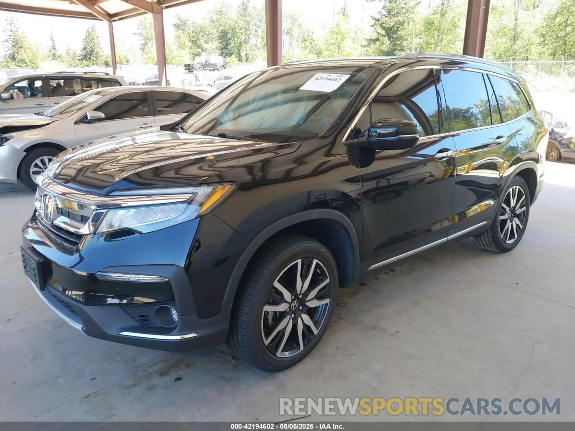 2 Фотография поврежденного автомобиля 5FNYF6H99MB049728 HONDA PILOT 2021