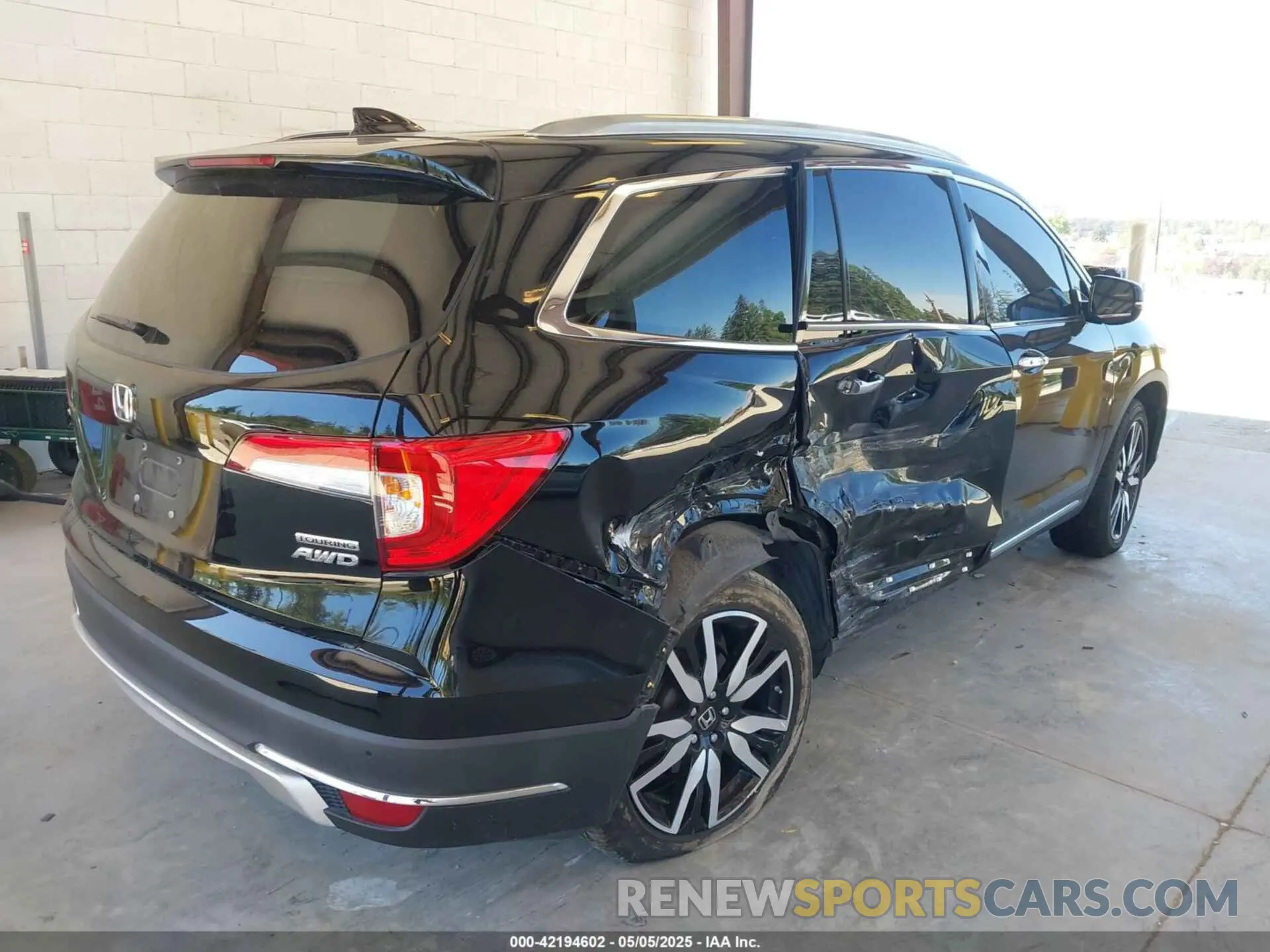 4 Фотография поврежденного автомобиля 5FNYF6H99MB049728 HONDA PILOT 2021