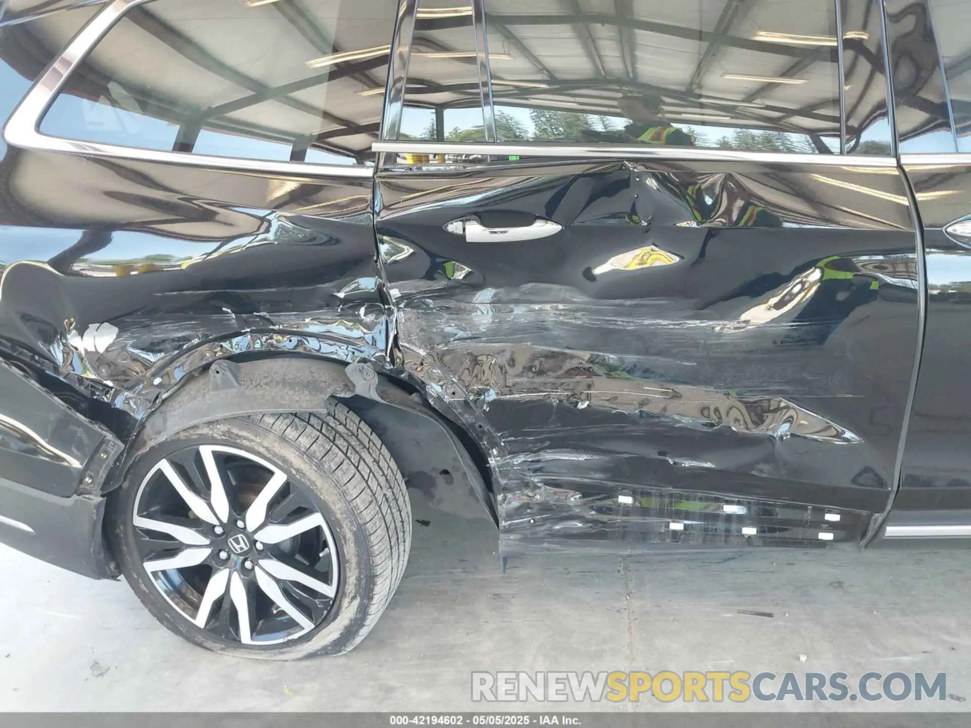 6 Фотография поврежденного автомобиля 5FNYF6H99MB049728 HONDA PILOT 2021